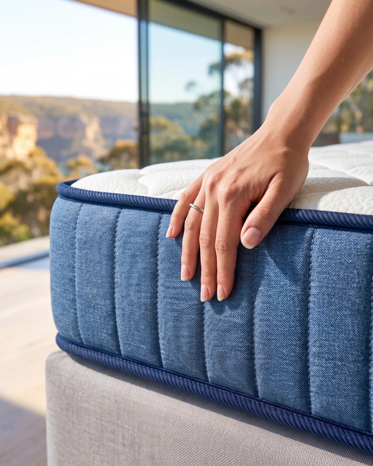 10 Audreamy Kaveno Mattress, Cool Gel Pocket Spring Mattress, DreamCoil 700 Spring TENCEL Cover - Double Bed, 10 of 10
