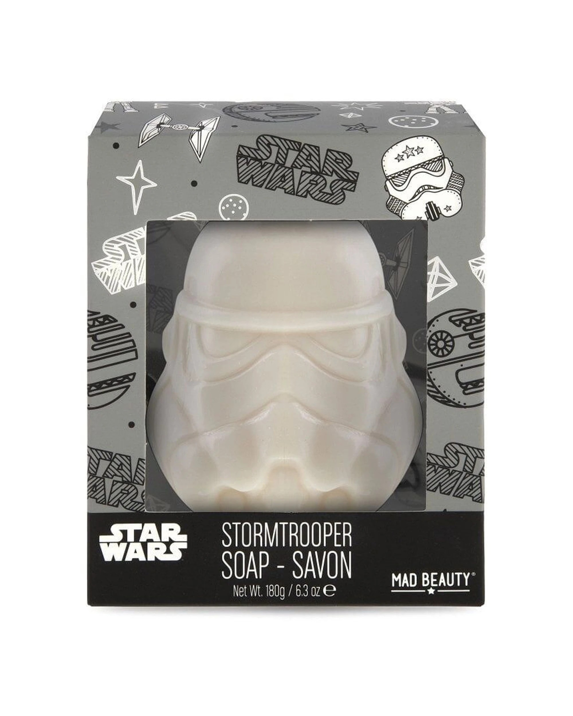 2 Star Wars 4PK Scented Soap on a Rope Storm Trooper 180g Cedarwood & Lime - White, 2 of 4