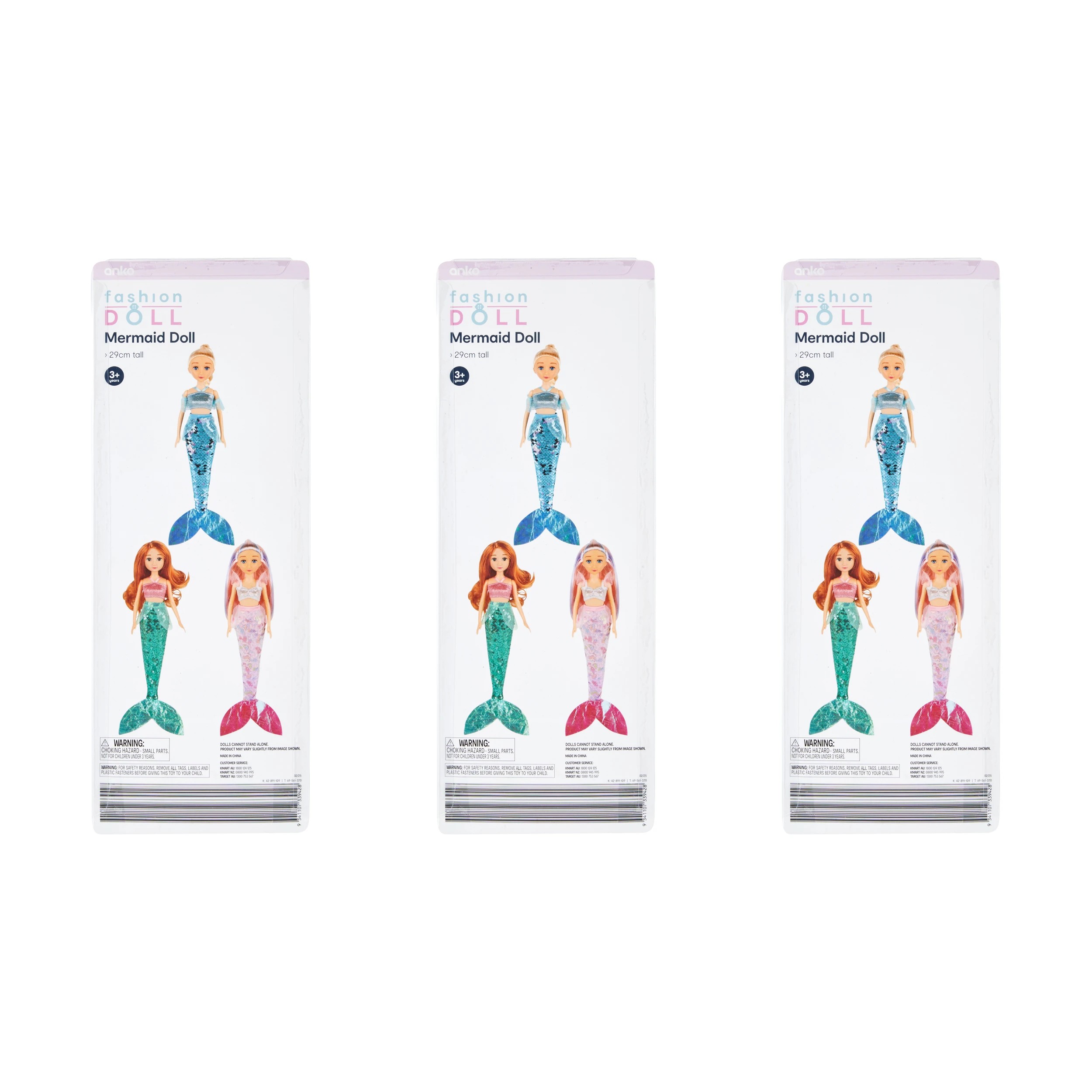 7 Mermaid Doll with Sequins - Assorted, 7 of 7