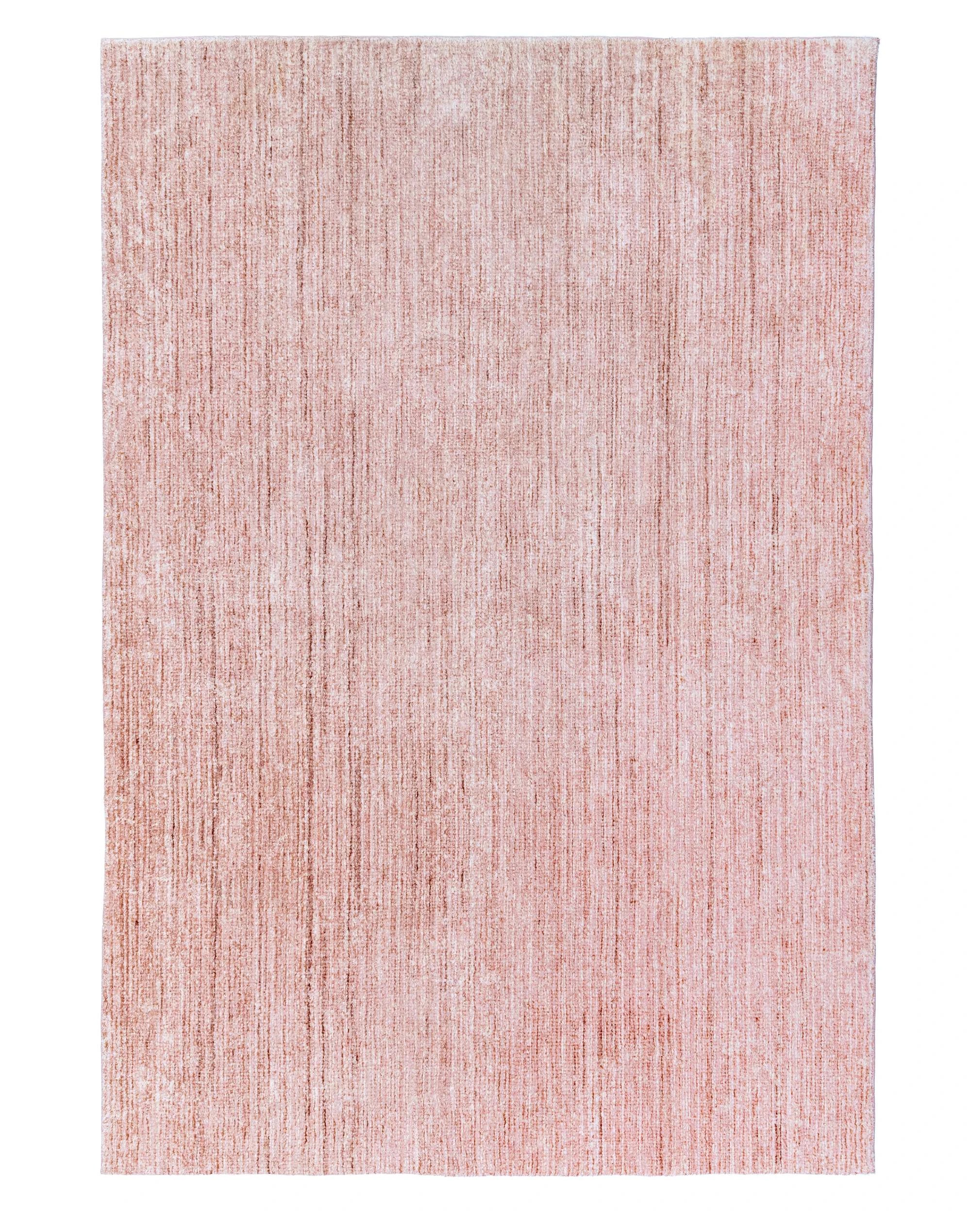 1 Loopsie Ama Distressed Washable Rug-330cm x 240cm - Pink, 1 of 6