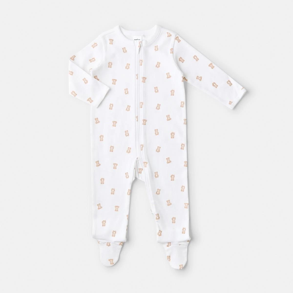 5 3 Pack Coveralls BEIGE BEARS, 5 of 8
