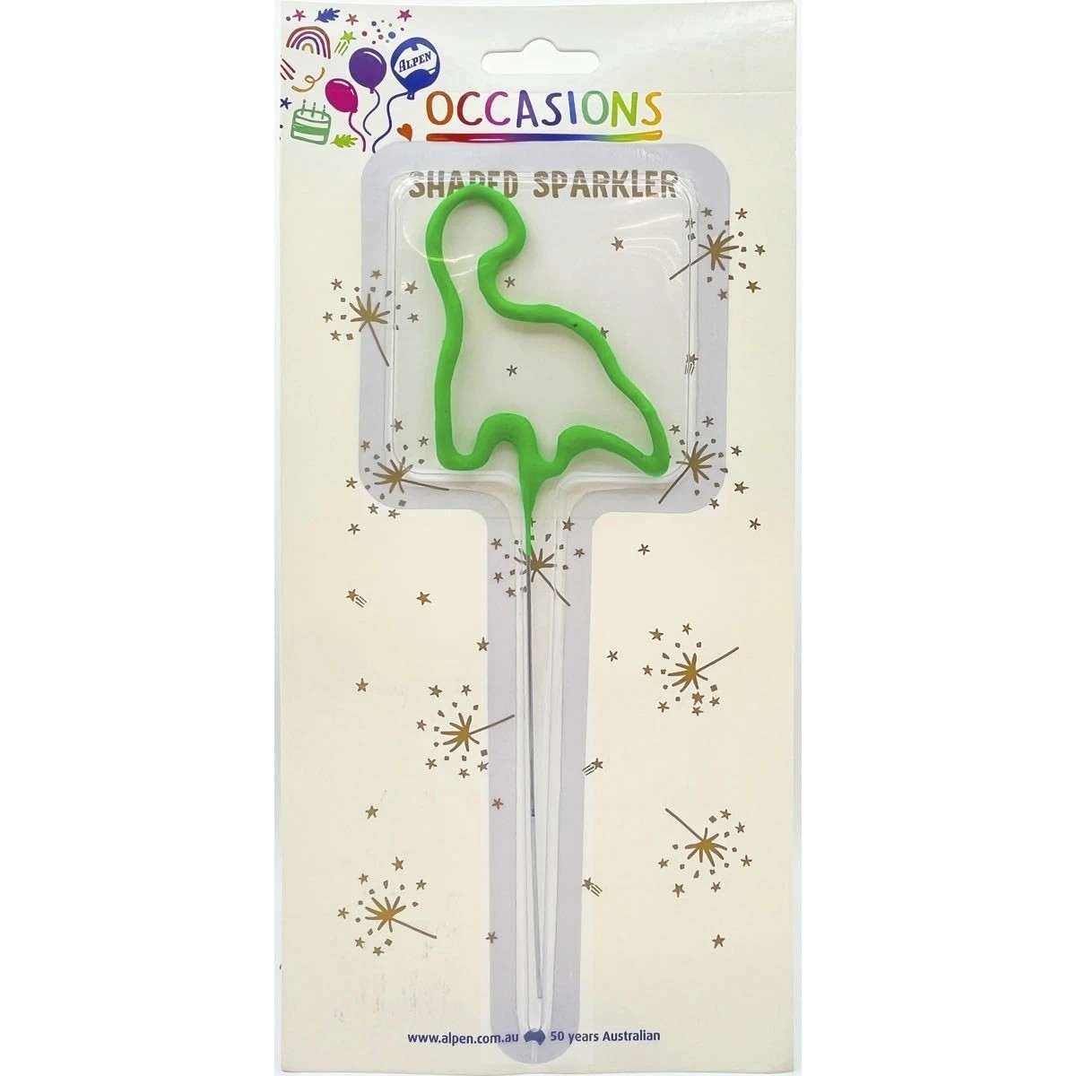 4 Alpen Occasions Shaped Sparkler - Assorted, 4 of 5