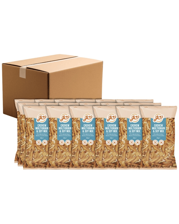 J.C.'s Cashew, Multigrain and Soy Mix 300g 18 Pack