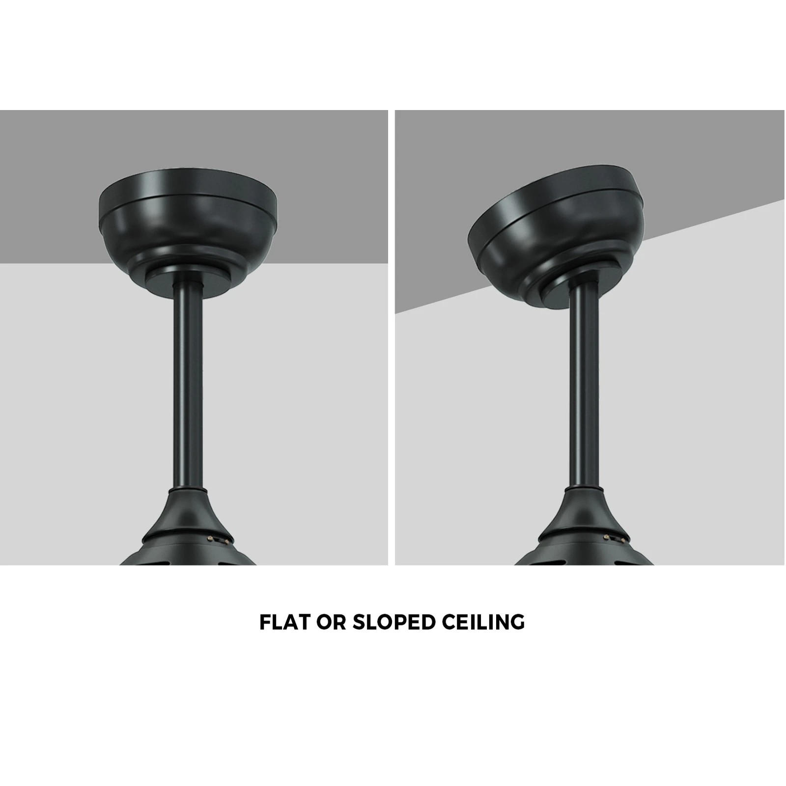 8 Vevare 52" Ceiling Fan AC Motor with Remote Control, 8 of 10