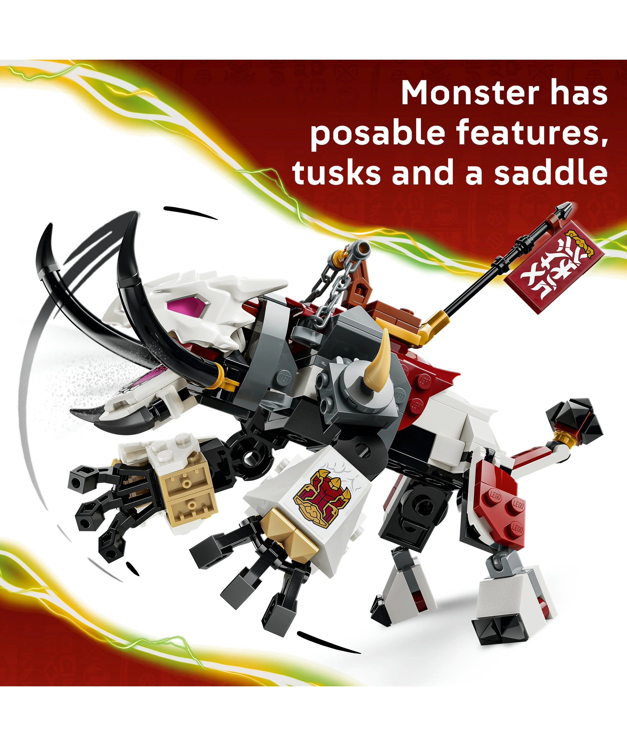 4 LEGO Ninjago Zilvar and Grimtak the Dragon Beast 71863, 4 of 8