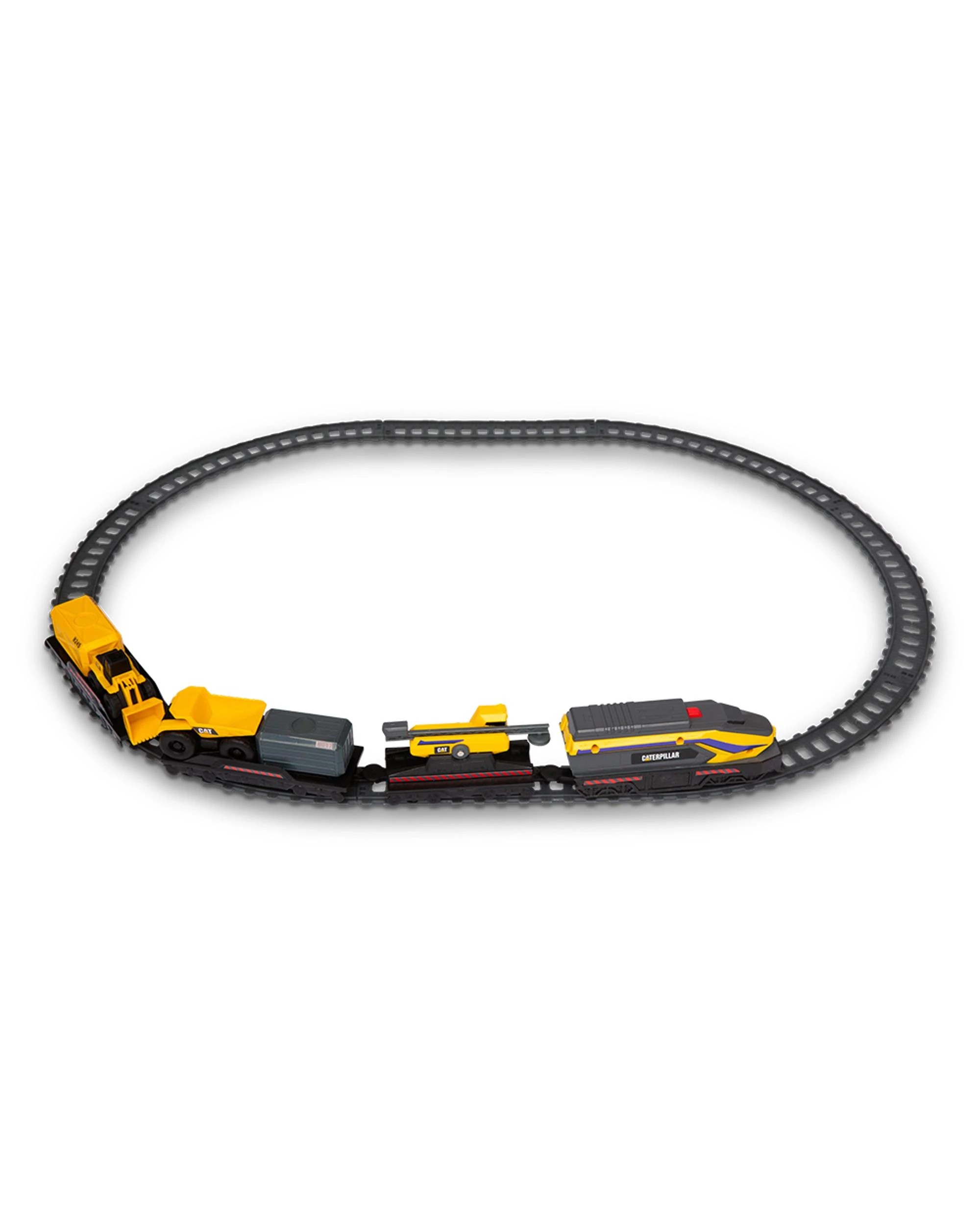 3 CAT Little Machines Power Tracks Train Set, 3 of 6