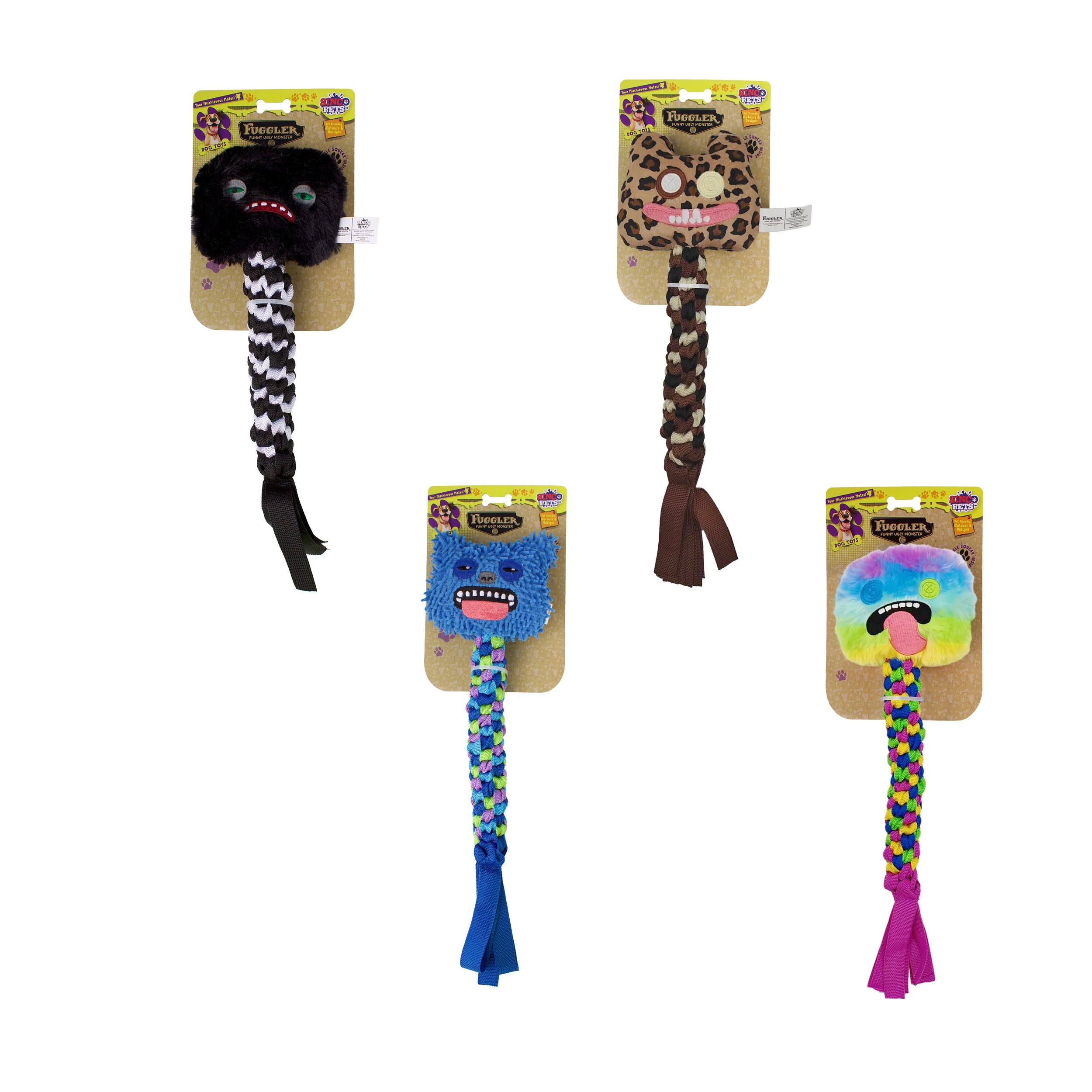 1 Fuggler Rope Tug Dog Toy - Assorted, 1 of 5