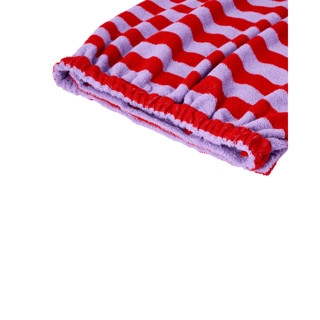 4 OXX Bodycare Cotton Body Wrap Towel - Purple and Red, 4 of 5