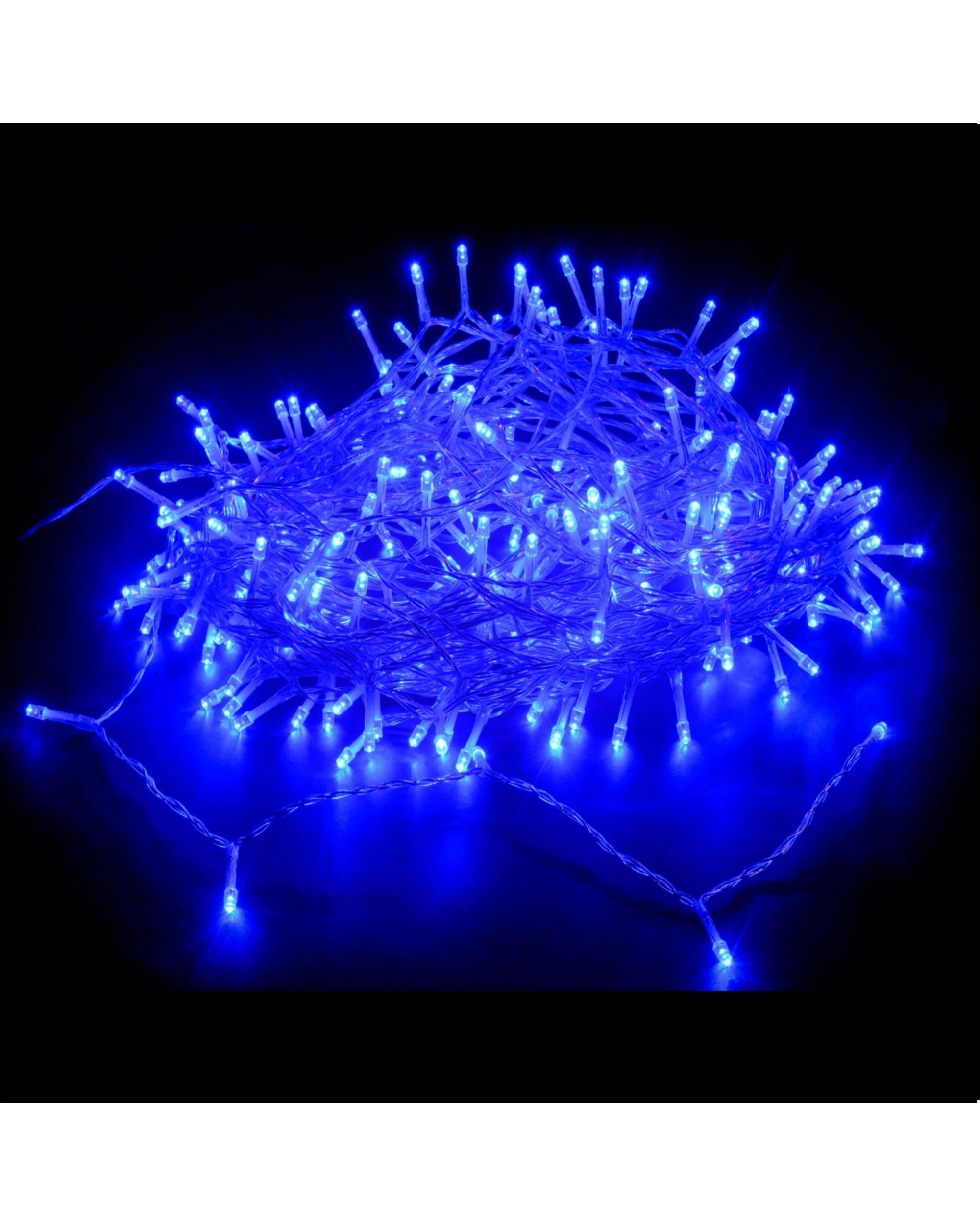 1 Lexi Lighting 240 Blue LED Fairy Lights - Blue, 1 of 2