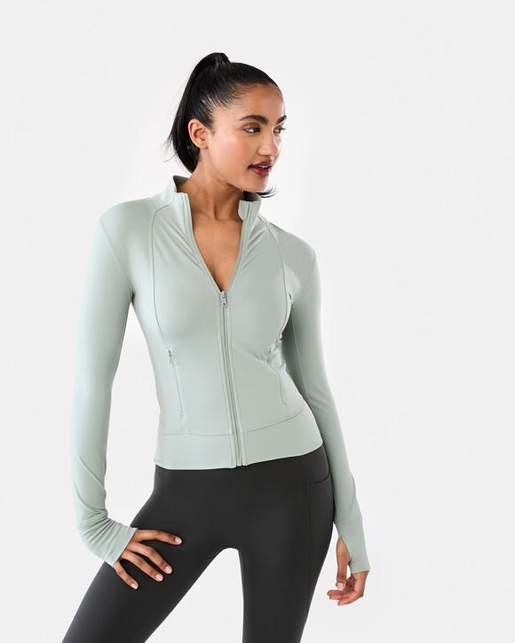 Active Womens Long Sleeve Ultrasoft Jacket