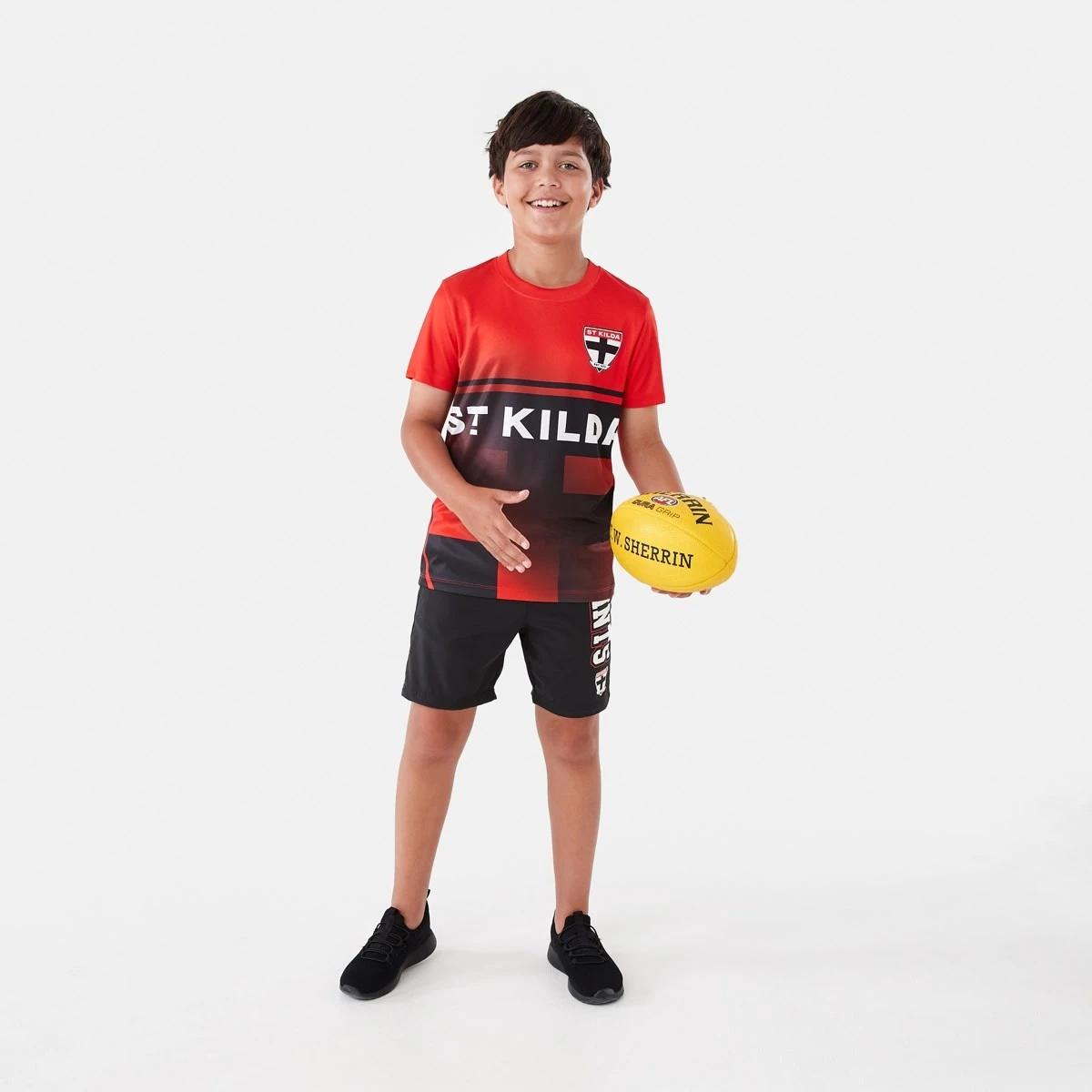 1 Official AFL Kids Training T-shirt St Kilda, 1 of 10