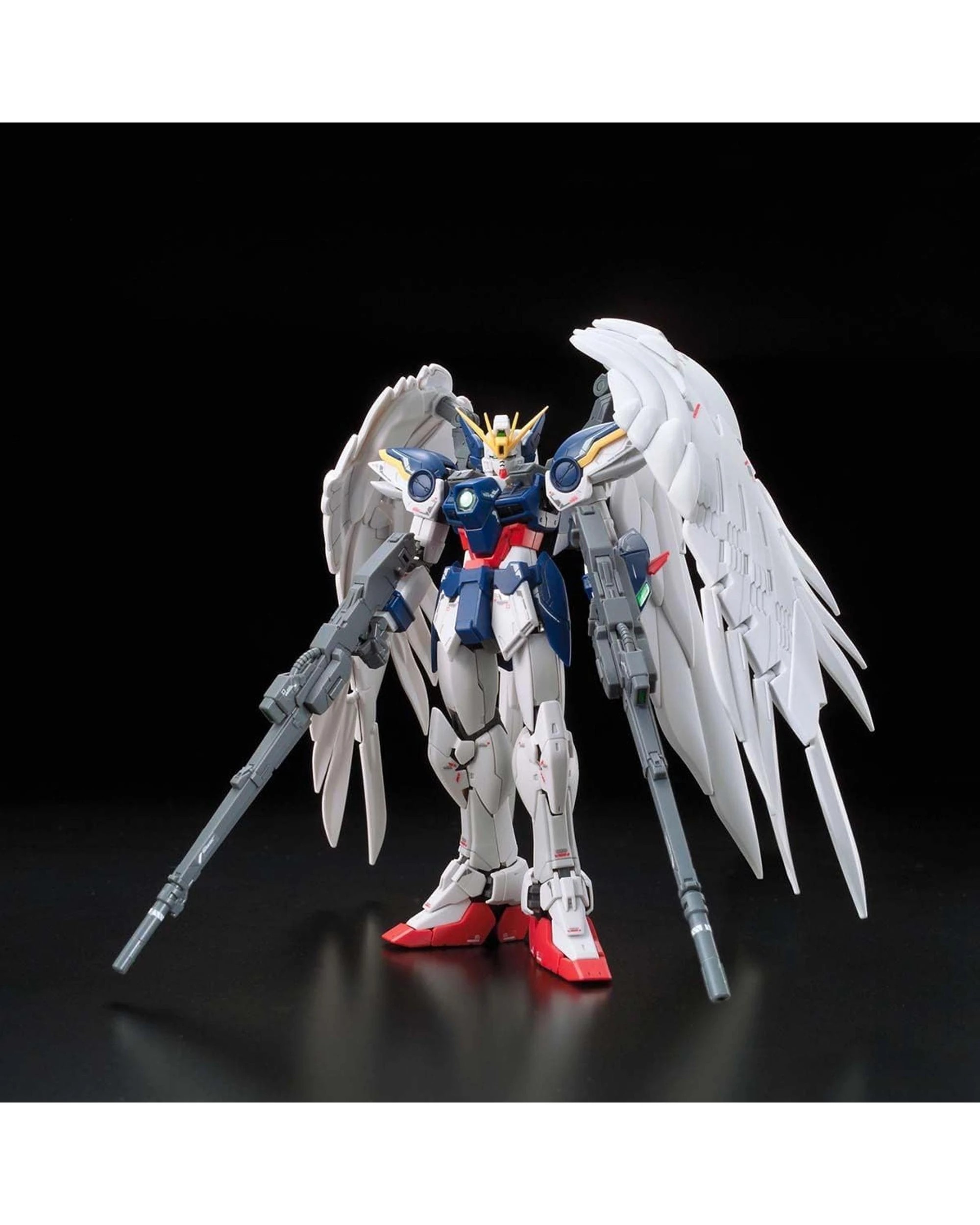 2 Bandai Gundam XXXG-00W0 Wing Zero EW RG 1/144 Model Kit, 2 of 5