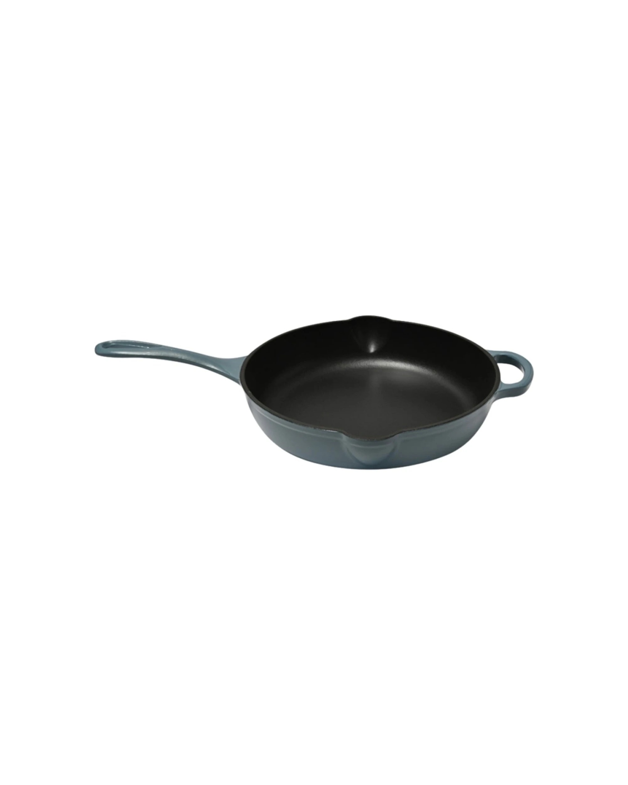 2 Classica Cast Iron Skillet Enamel Coating Griddle 28cm - Blue, 2 of 2