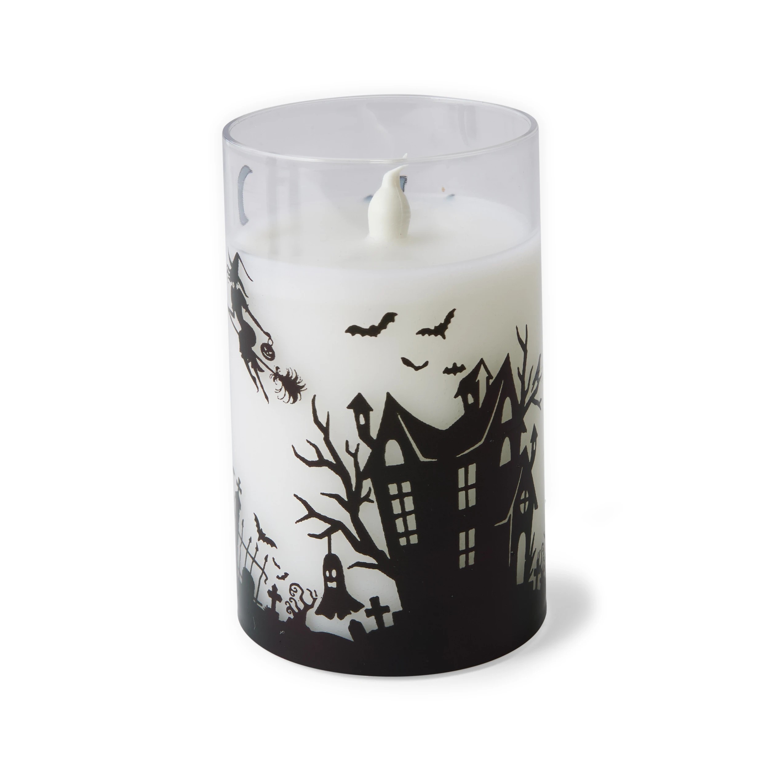 2 LED Halloween Haunted Scene Candle Set, 2 of 10