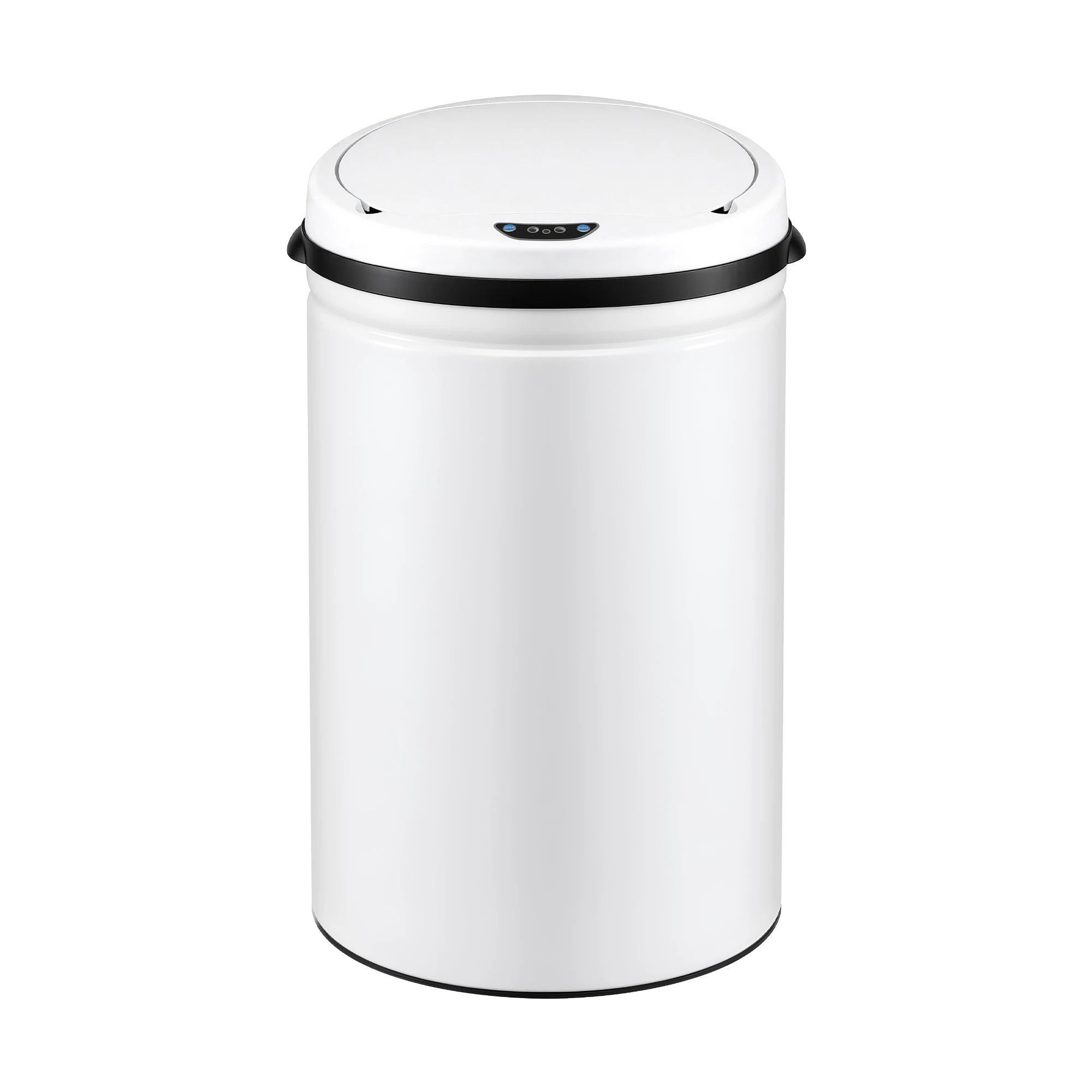 3 Devanti 30L Sensor Bin Automatic Touchless Trash Can Garbage Rubbish - White, 3 of 9