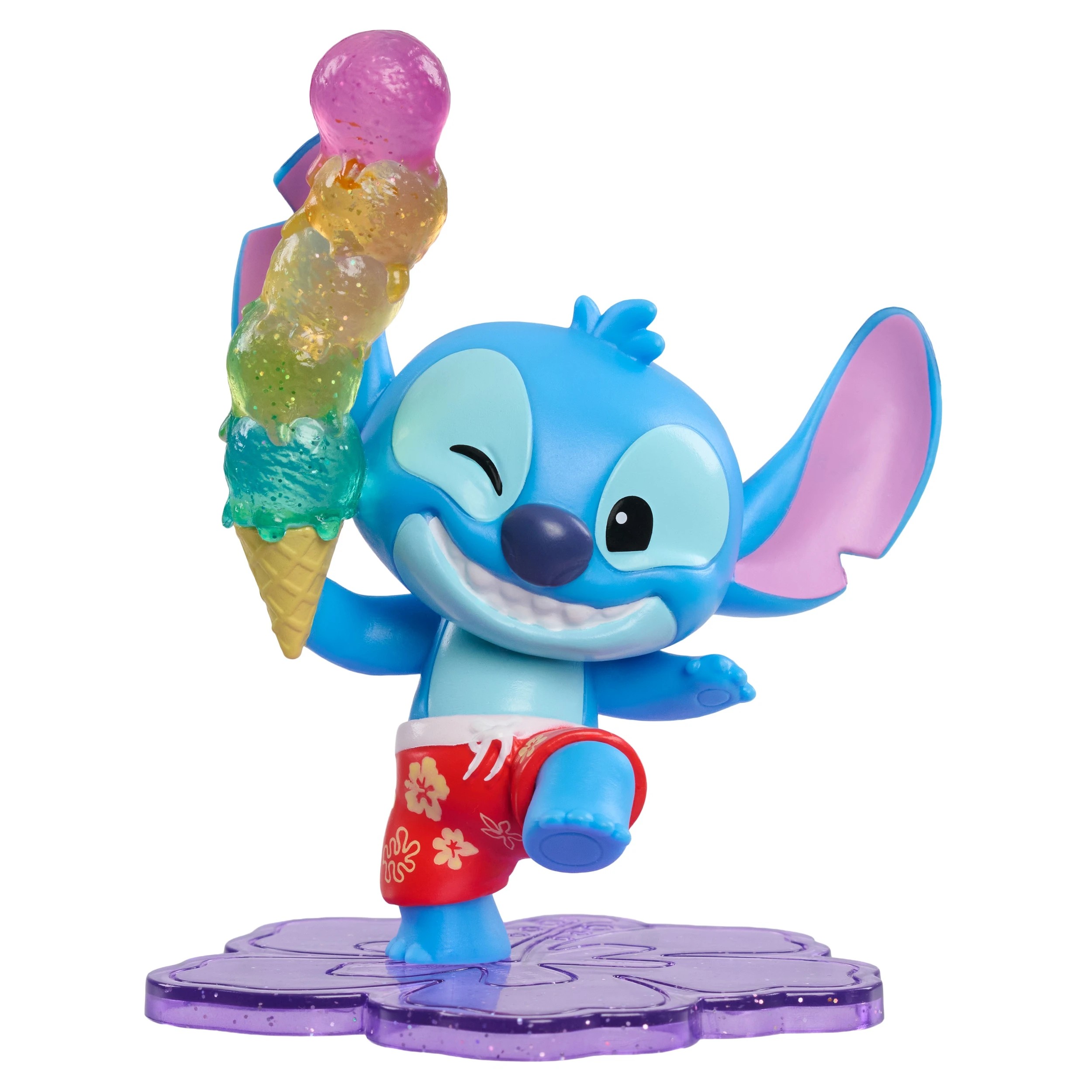 2 HAPPY HAUL Disney Stitch Splash Zone Designer Figures - Assorted - Multi, 2 of 10