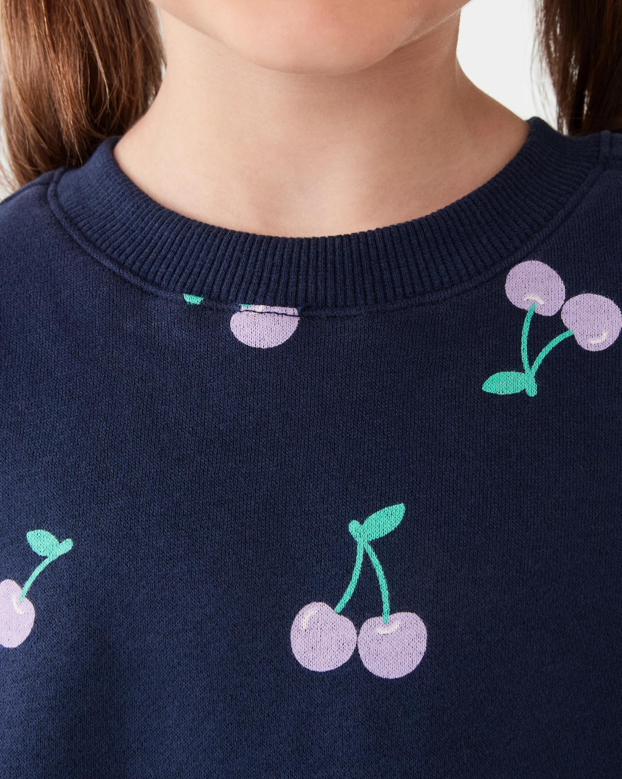 4 Oversized Crew Neck Top and Legging Set Blu Cherys, 4 of 7