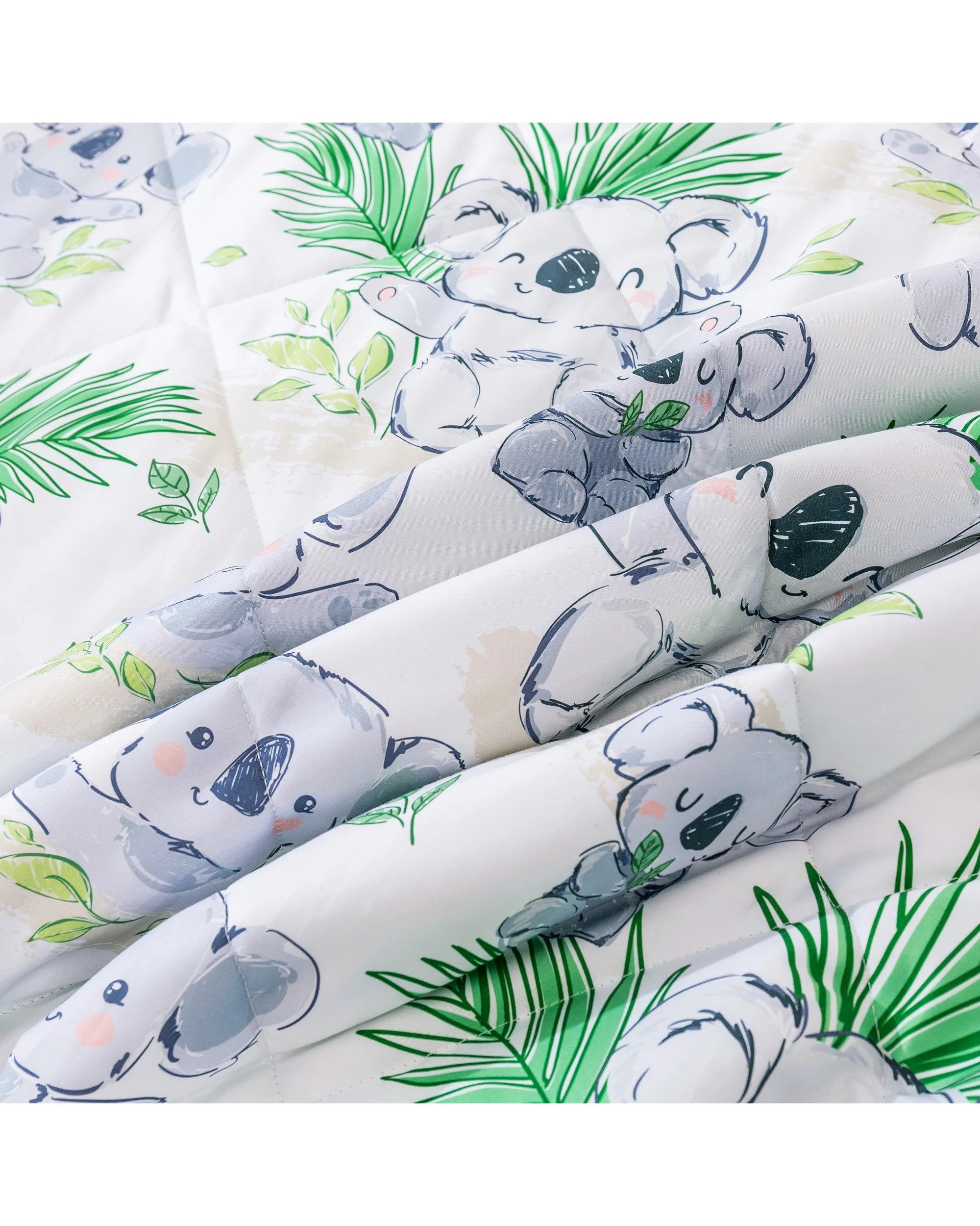 3 Jack & Ava Comforter Set Koala Cuddles - King Single Bed - Animal Print, 3 of 7