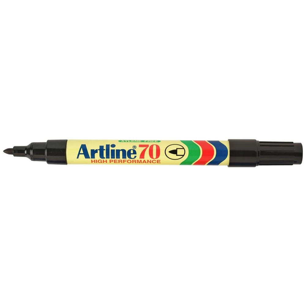 1 Artline 70 Permanent Marker Black, 1 of 5