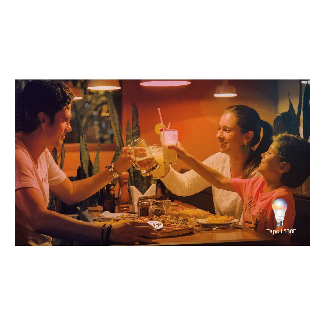 4 TP-Link Tapo Multicolour WiFi Matter Smart Bulb E27 Base, 4 of 4