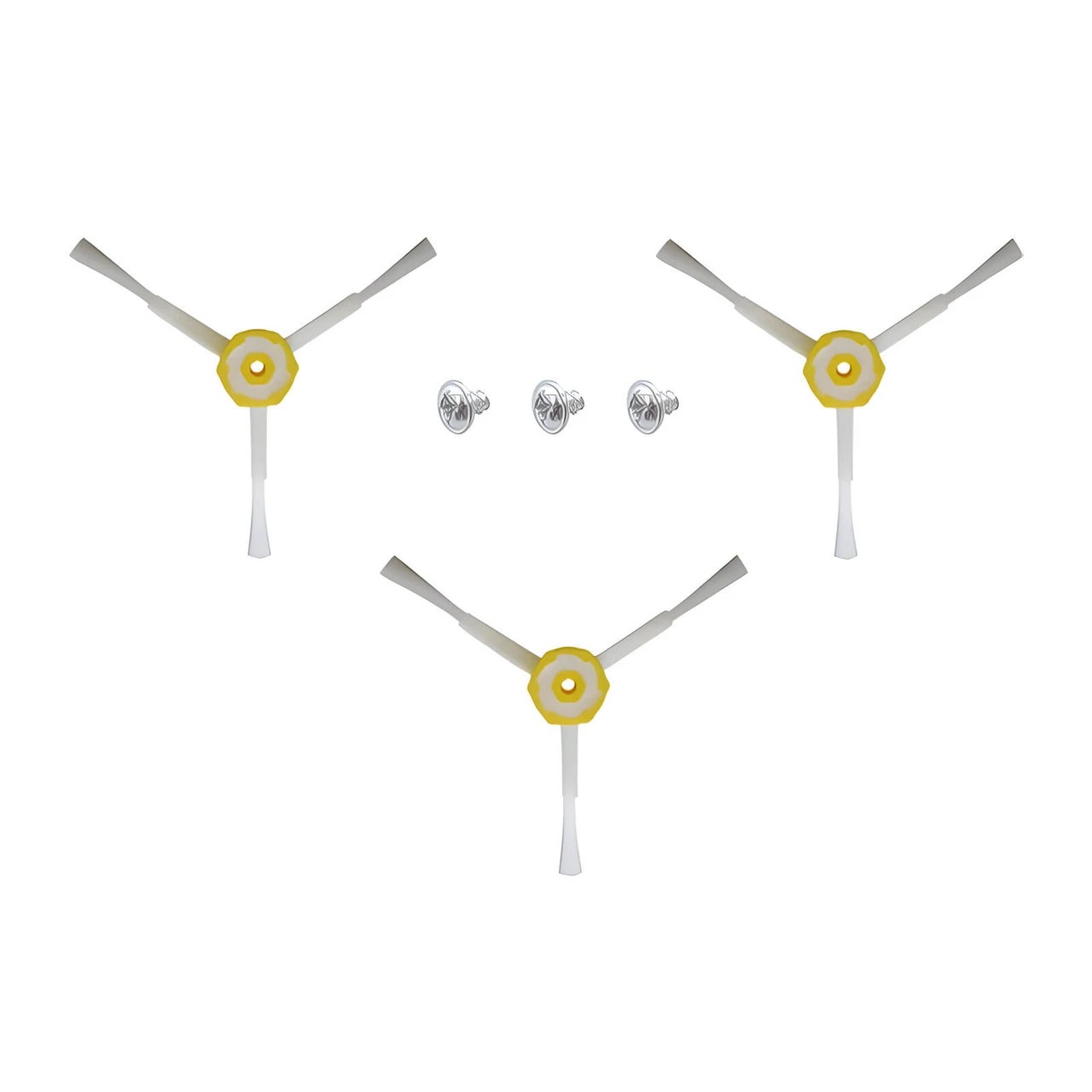 1 Hygieia 3pk Spinning Side Brushes For Irobot Roomba 500 600 700 800 900 Series - Yellow, 1 of 1