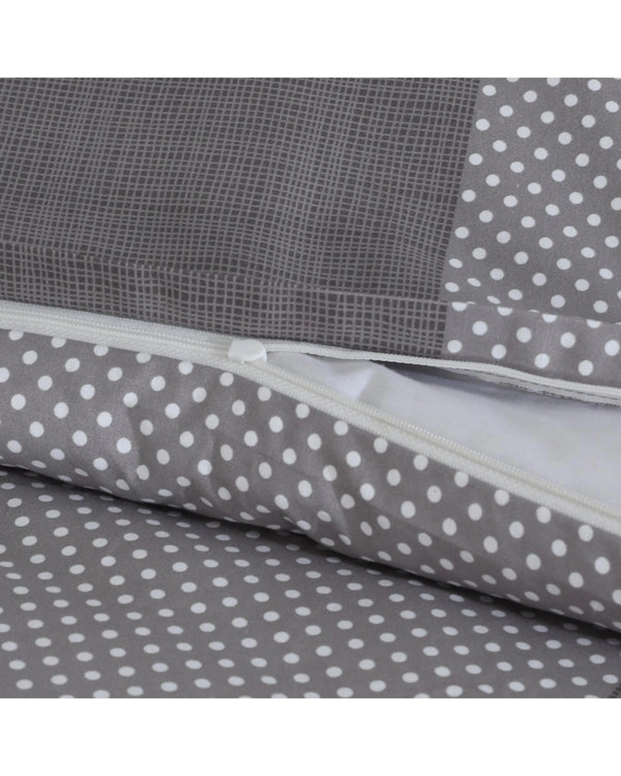 3 Amsons King Single Quilt Cover Set, Premium Double-Brushed Microfiber, Grey Check
 - King Single Bed
 - pattern, 3 of 6