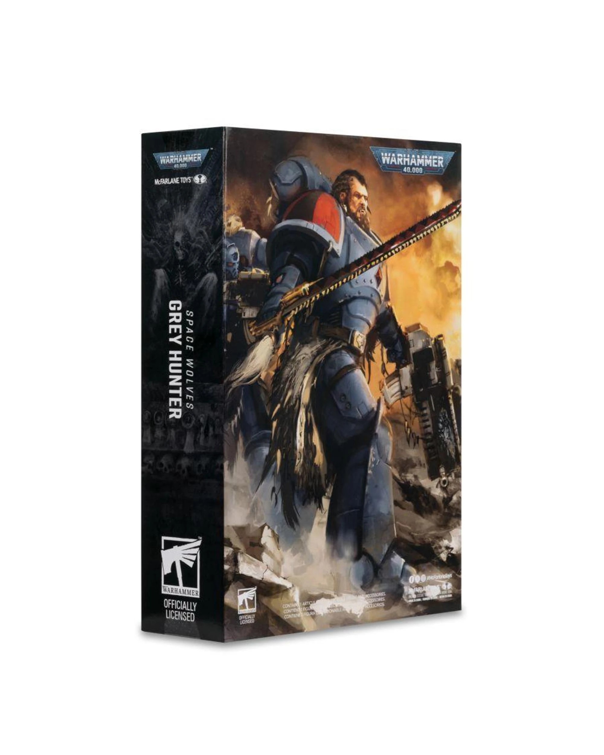 8 McFarlane Warhammer 40,000 Space Wolves Grey Hunter 7 inch Action Figure, 8 of 8