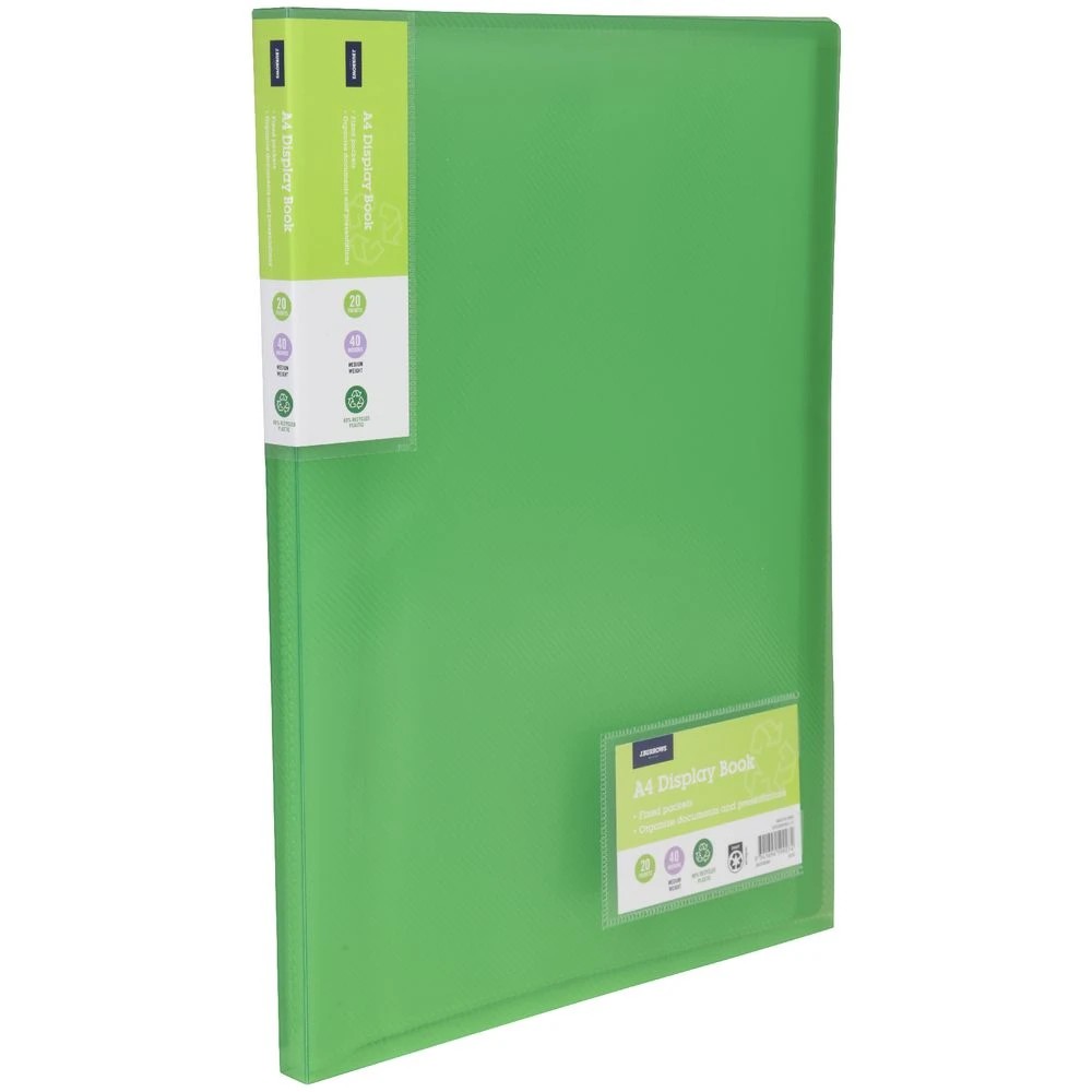 2 J.Burrows Ice Display Book 20 Pocket Green, 2 of 4