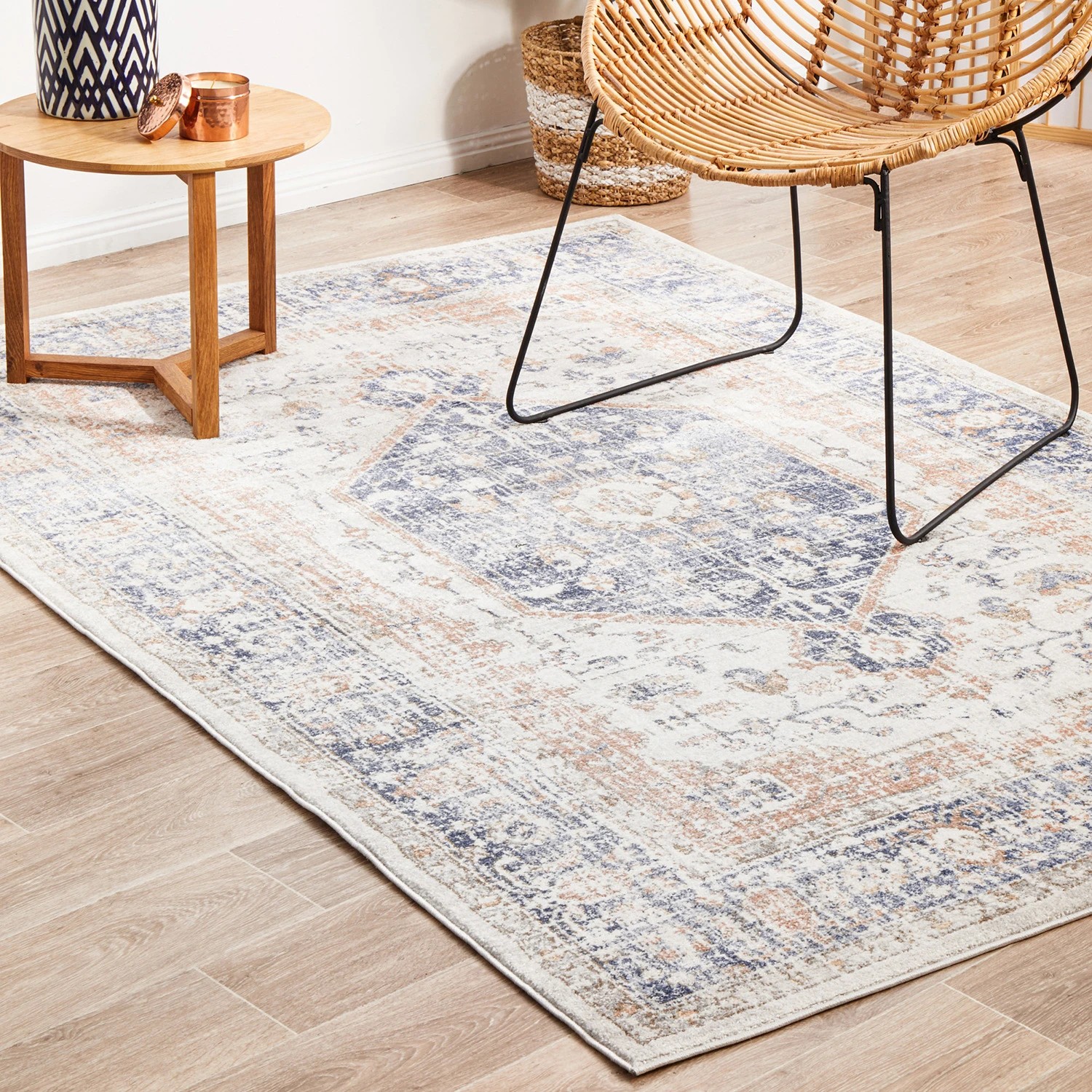 3 Common Ground Rugs Elite Lorissa 290x200cm - Large Power Loomed Pet Friendly Floor Rug - Natural, 3 of 9