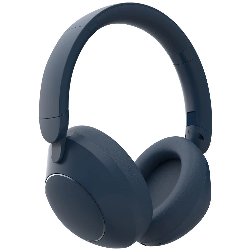 1 Qudo Wireless Bass Boost Headphones Navy, 1 of 8