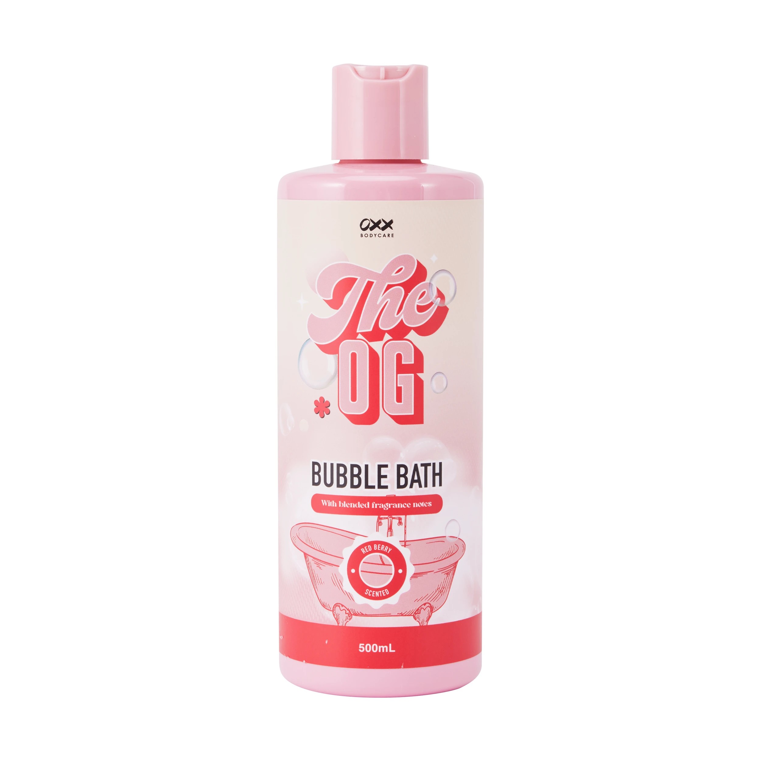 1 OXX Bodycare The OG Bubble Bath 500ml - Red Berry Scented, 1 of 3