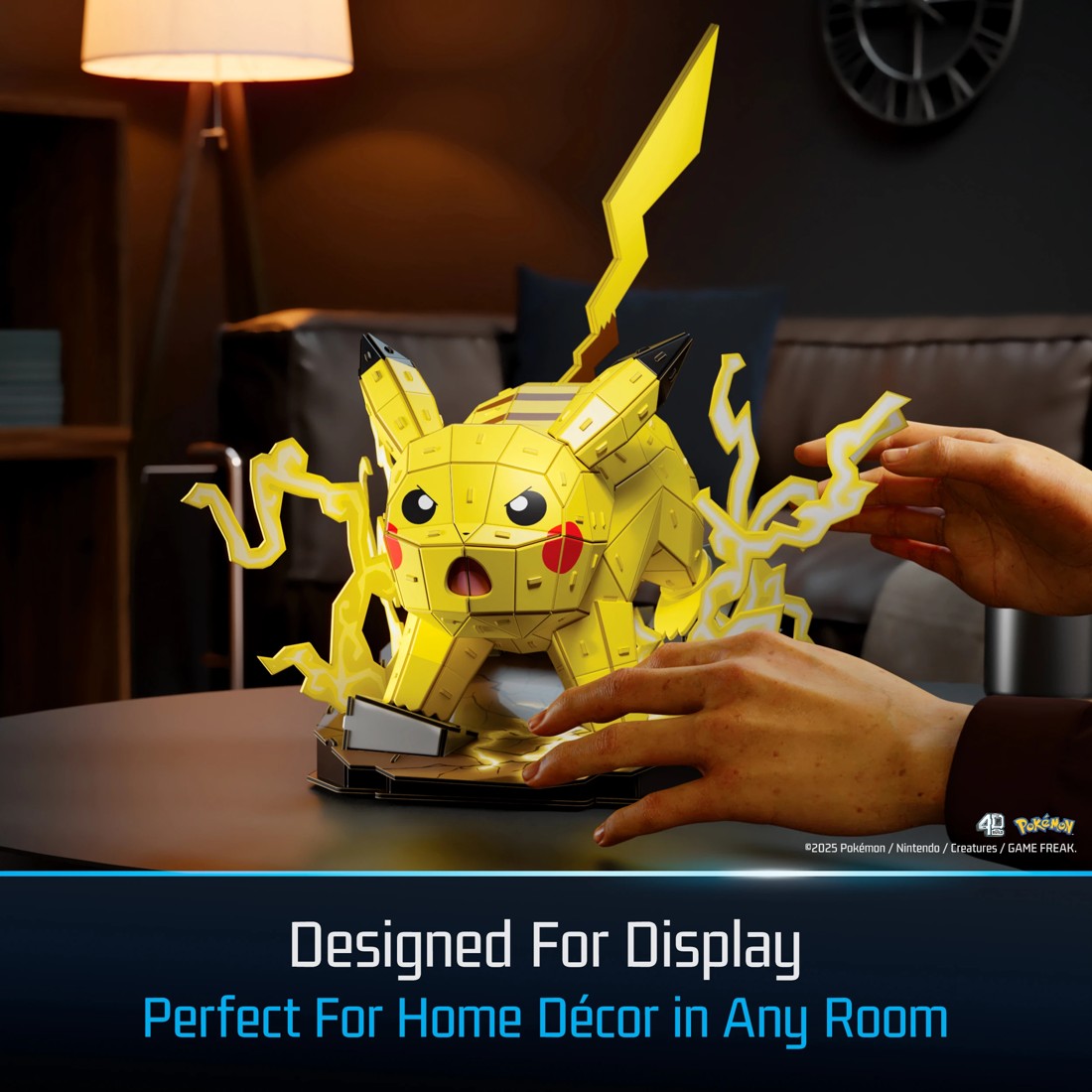 7 Pokemon 4D Build Pikachu 3D Puzzle Model Kit, 7 of 8