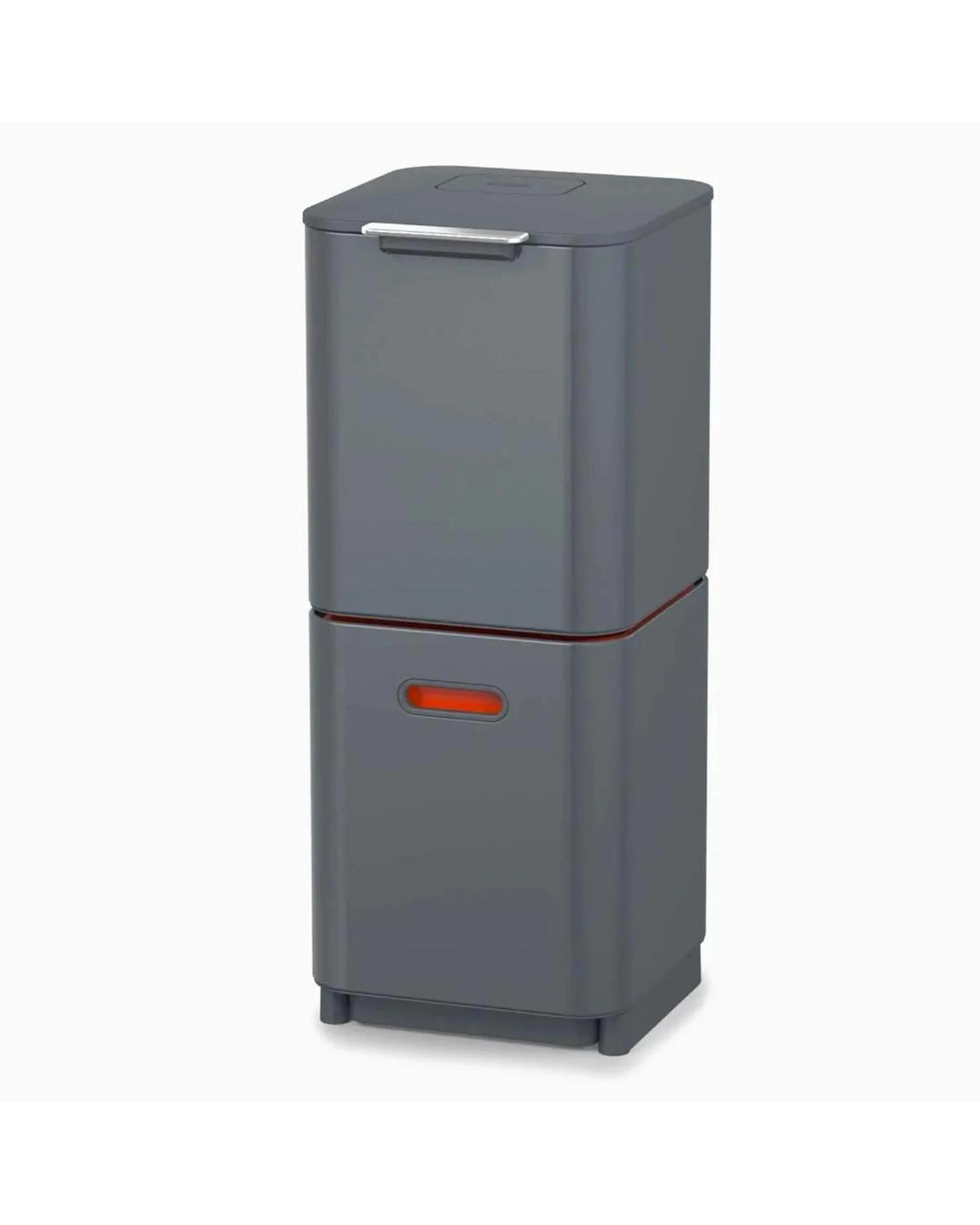 1 Joseph Joseph Totem Compact Waste Separation 40L Bin Graphite 30065, 1 of 9