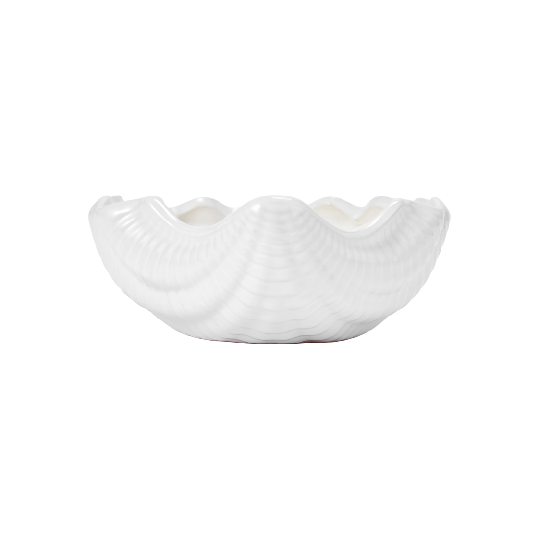 1 Clam Ceramic Decor Candle, 1 of 5