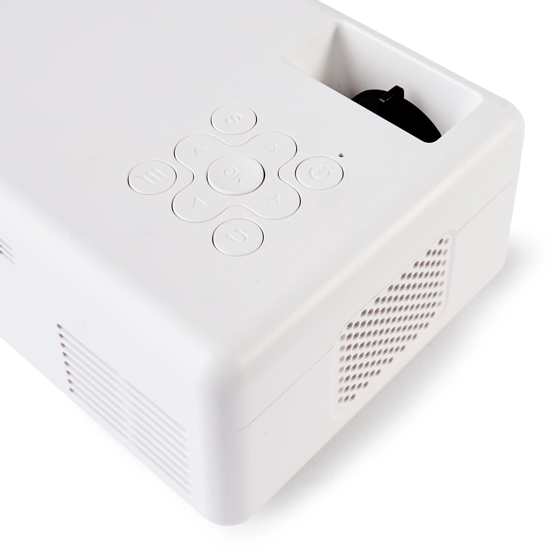 8 720P Mini Projector with Tripod - White, 8 of 10