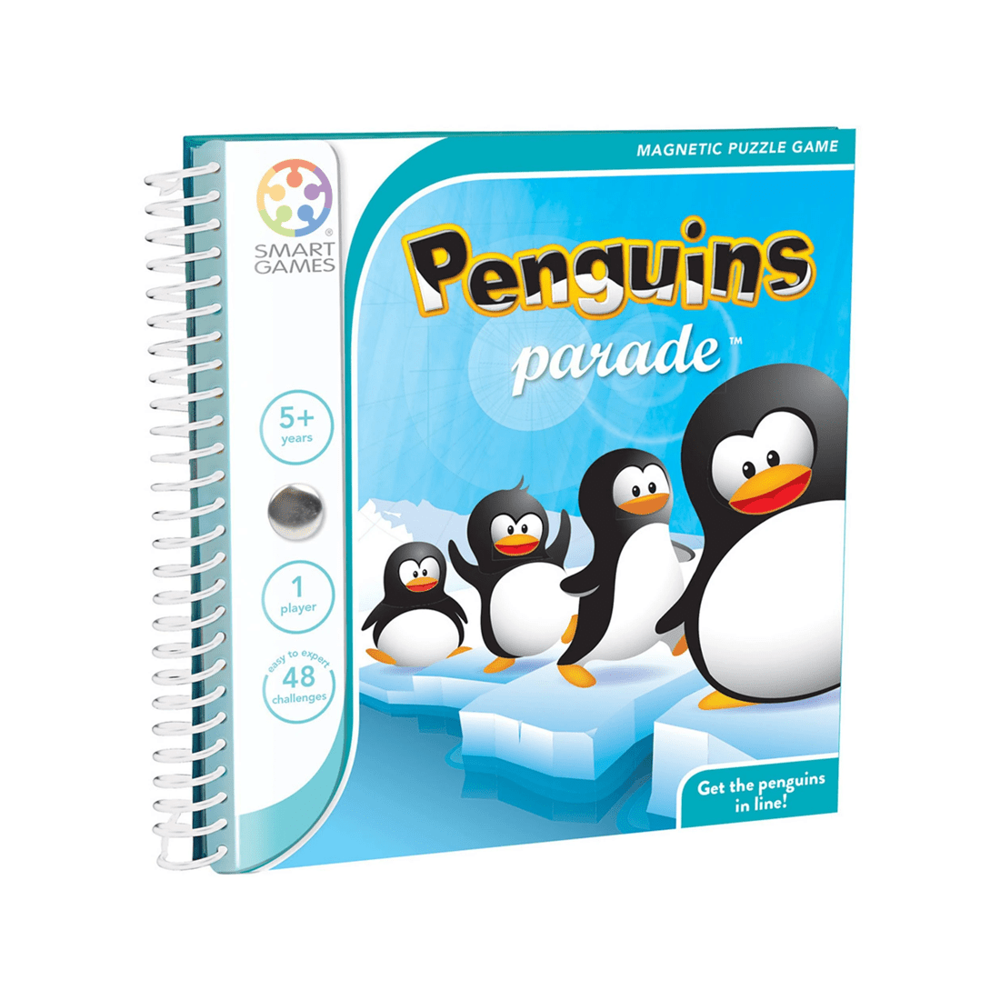 1 Smart Games Penguins Parade Magnetic Travel Educational Puzzle Game, 1 of 3