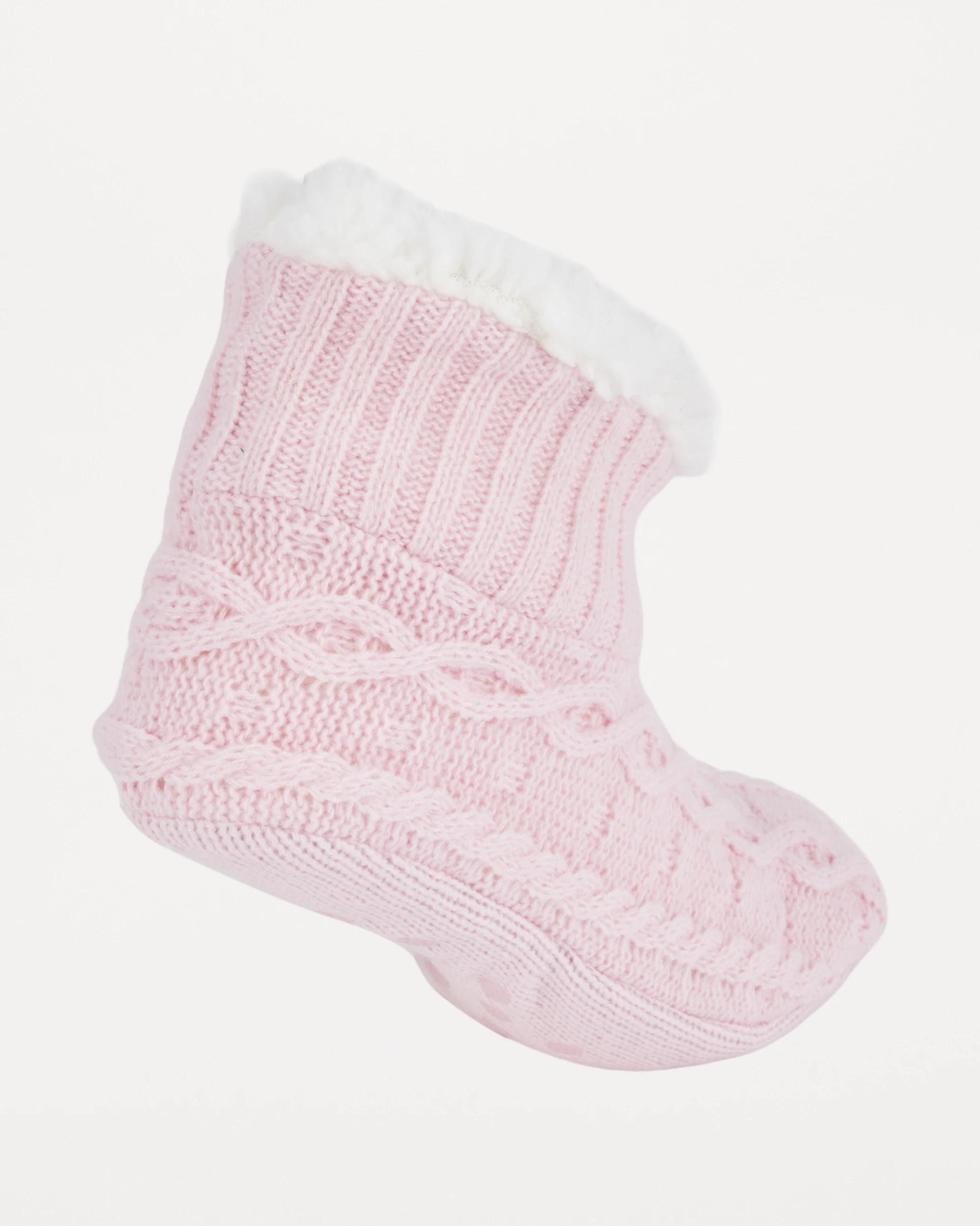 3 Cable Bootie Bllet Pink, 3 of 4