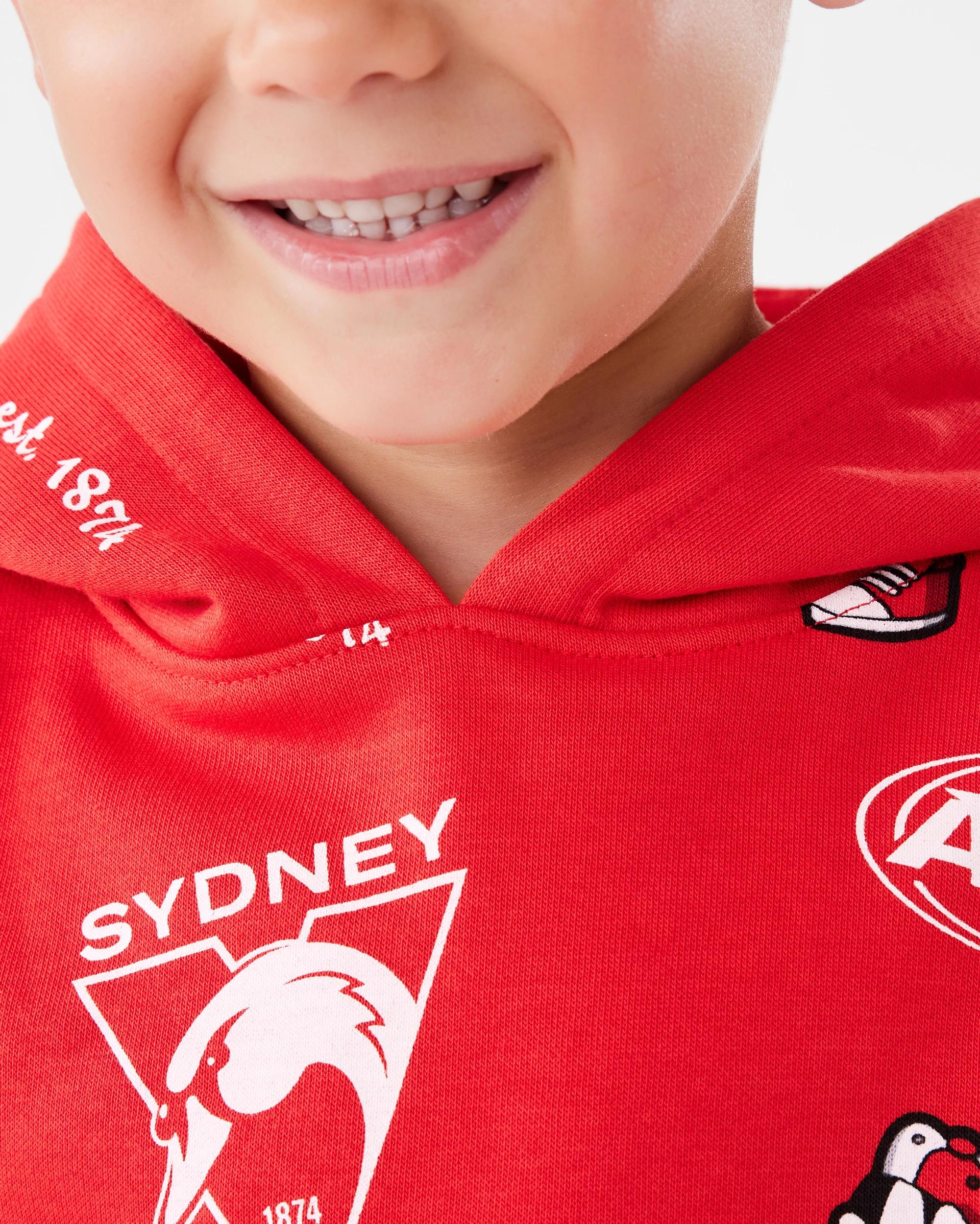 6 Official AFL Kids Hoodie Sydney, 6 of 9
