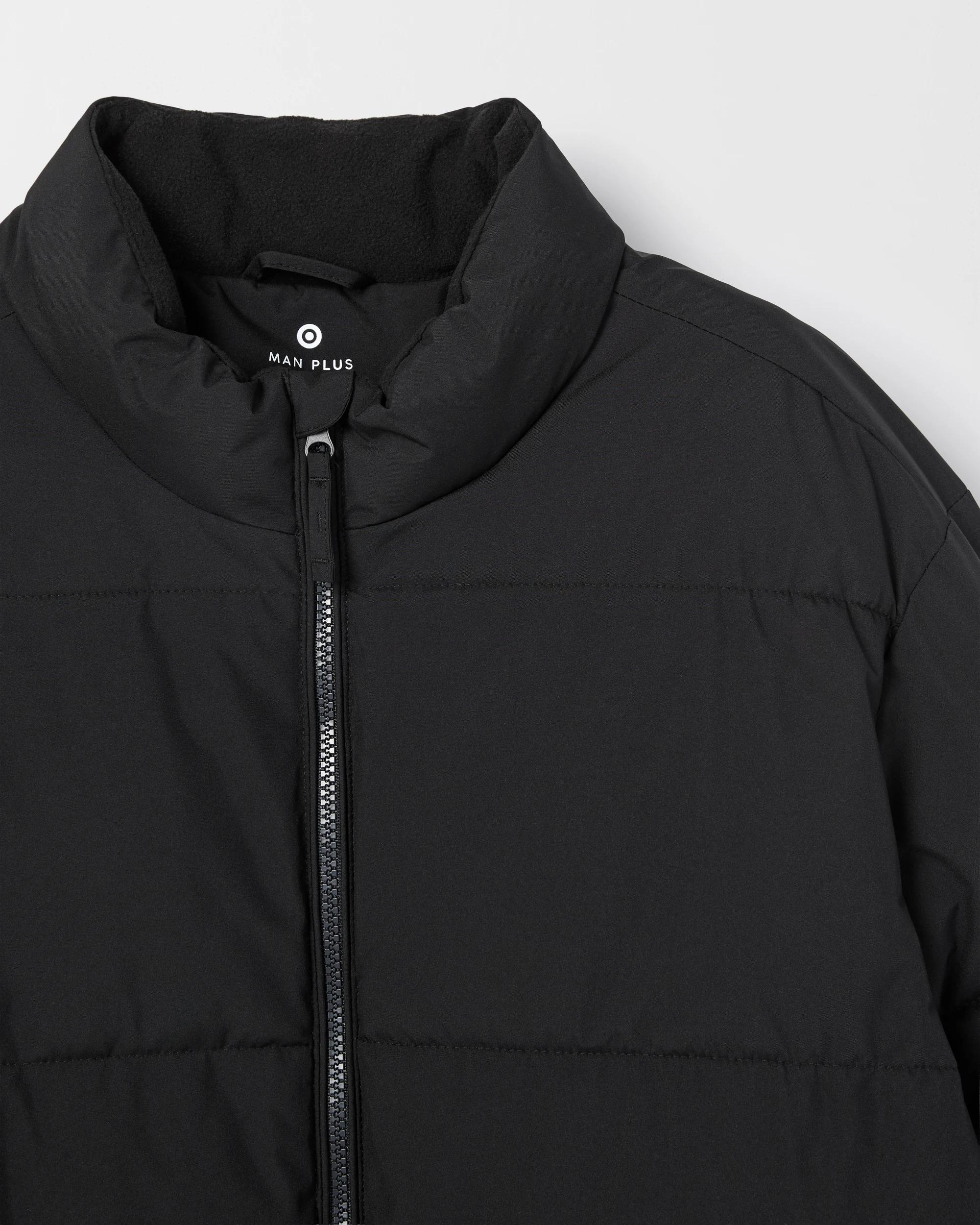 10 Target Man Plus Plus Size Core Puffer Jacket BLACK, 10 of 10