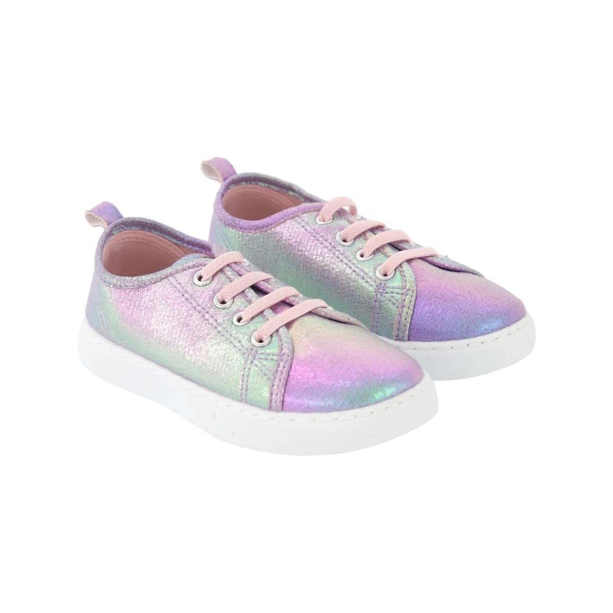 4 Junior Casual Sneakers Metallic, 4 of 5