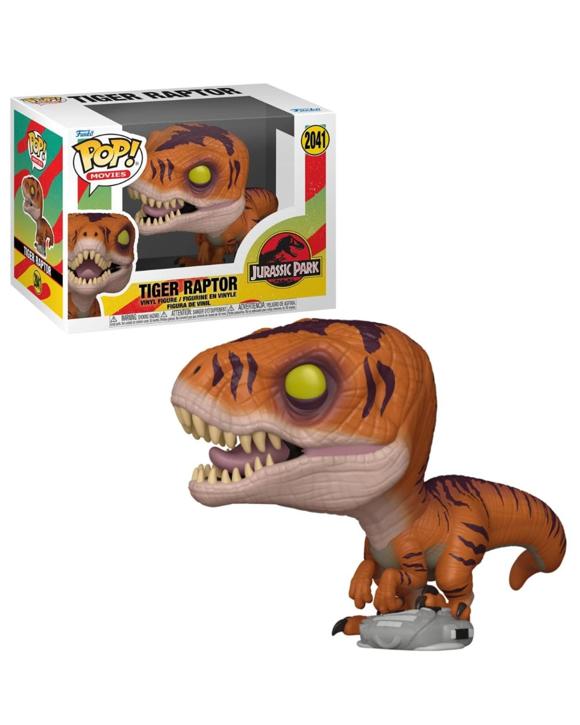 Jurassic Park Tiger Raptor Funko POP! Vinyl
