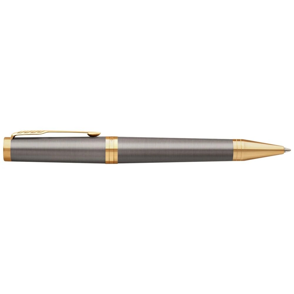 3 Parker Ingenuity Ballpoint Pen Medium Grey Gold, 3 of 3