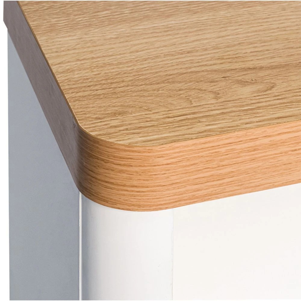 5 Marstand Bookcase 1500mm Oak and White Shelves Home Office Storage, 5 of 10