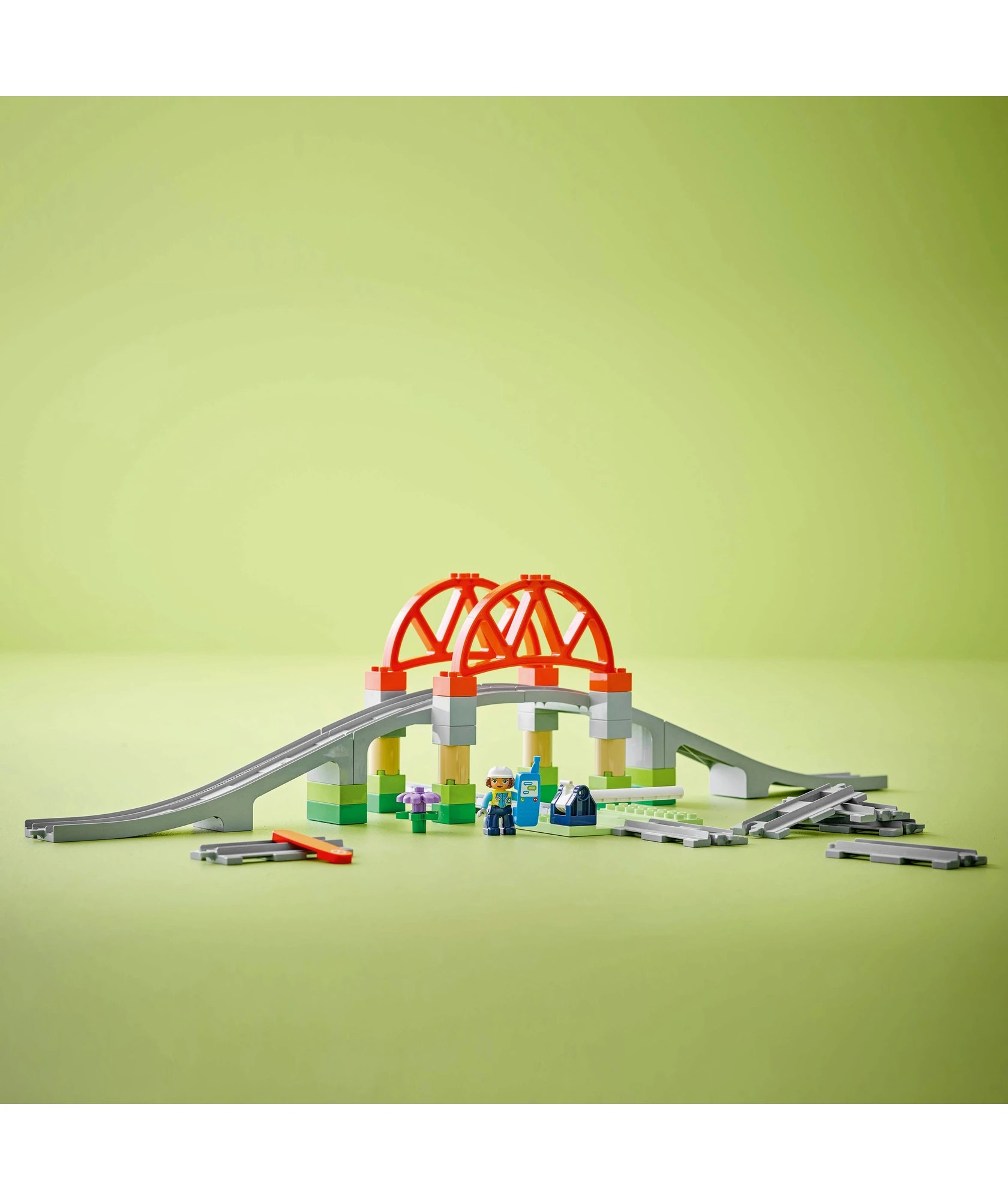 10 Lego® Duplo Town Train Bridge And Tracks Expansion Set 10426
 - Multi, 10 of 10