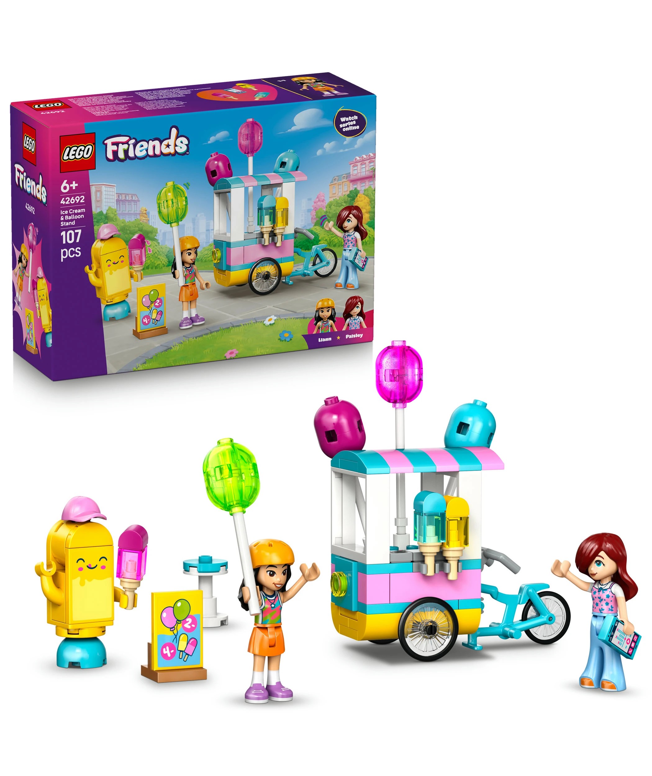 1 LEGO® Friends Ice Cream & Balloon Stand 42692 - Multi, 1 of 6