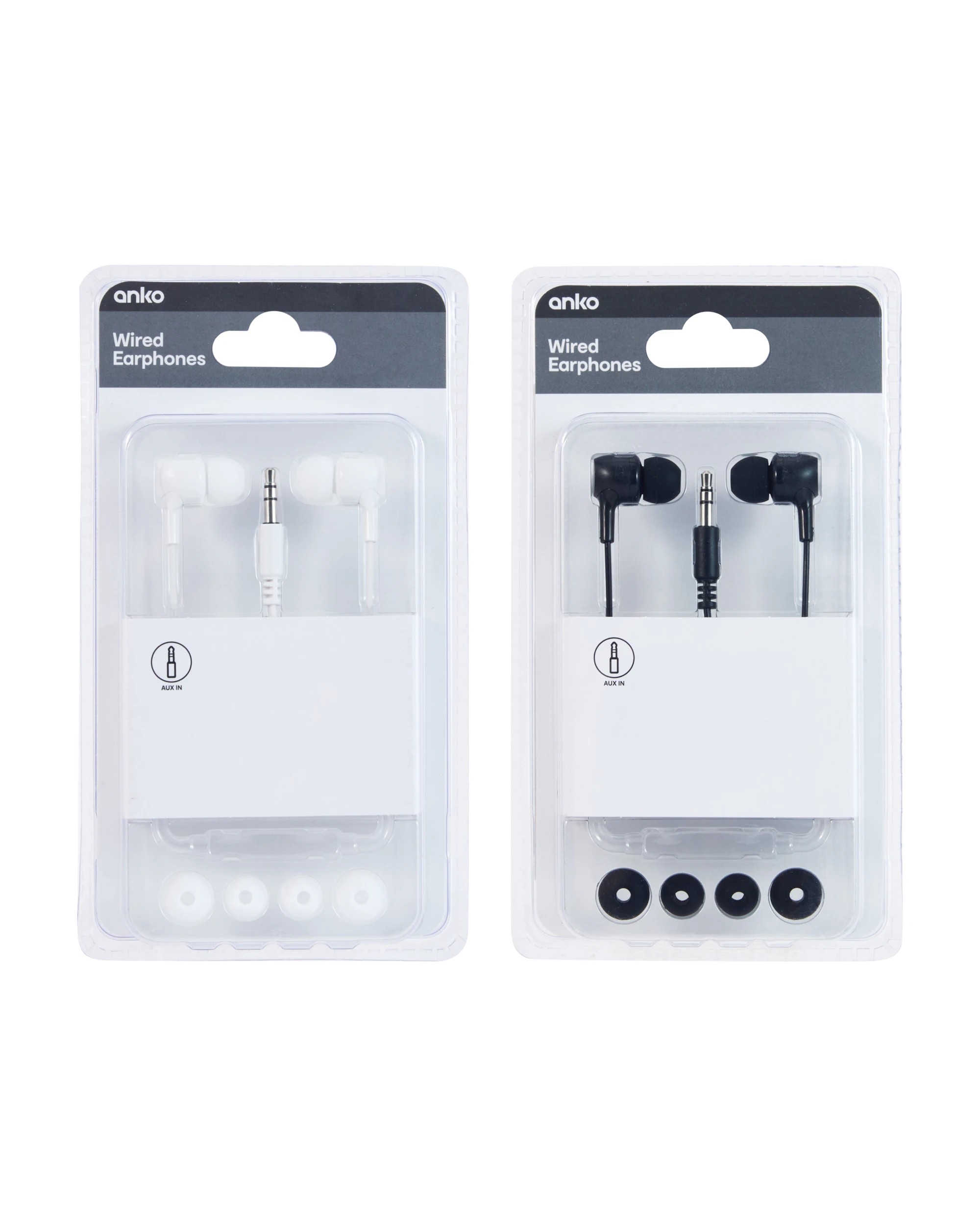 4 Wired Earphones - Assorted, 4 of 4