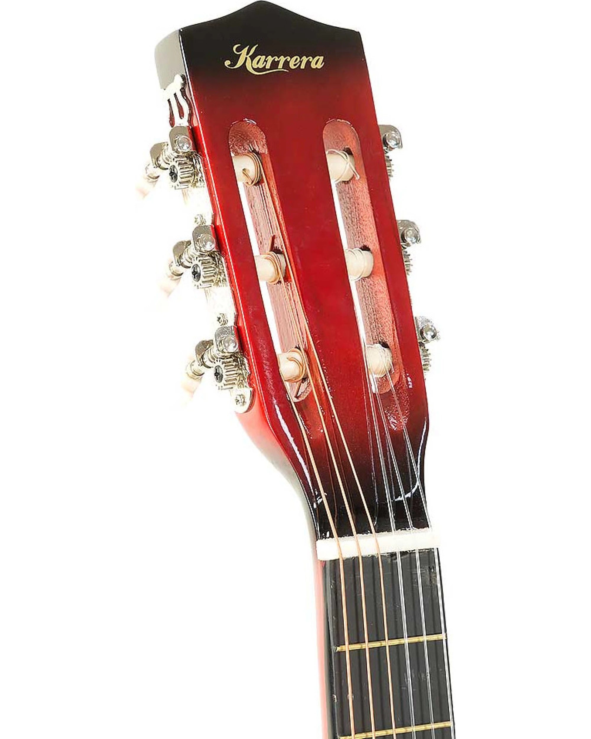 5 Karrera Childrens Acoustic Cutaway Wooden Strings Guitar Ideal Kids Gift Half Size Musical Instrument, 5 of 5