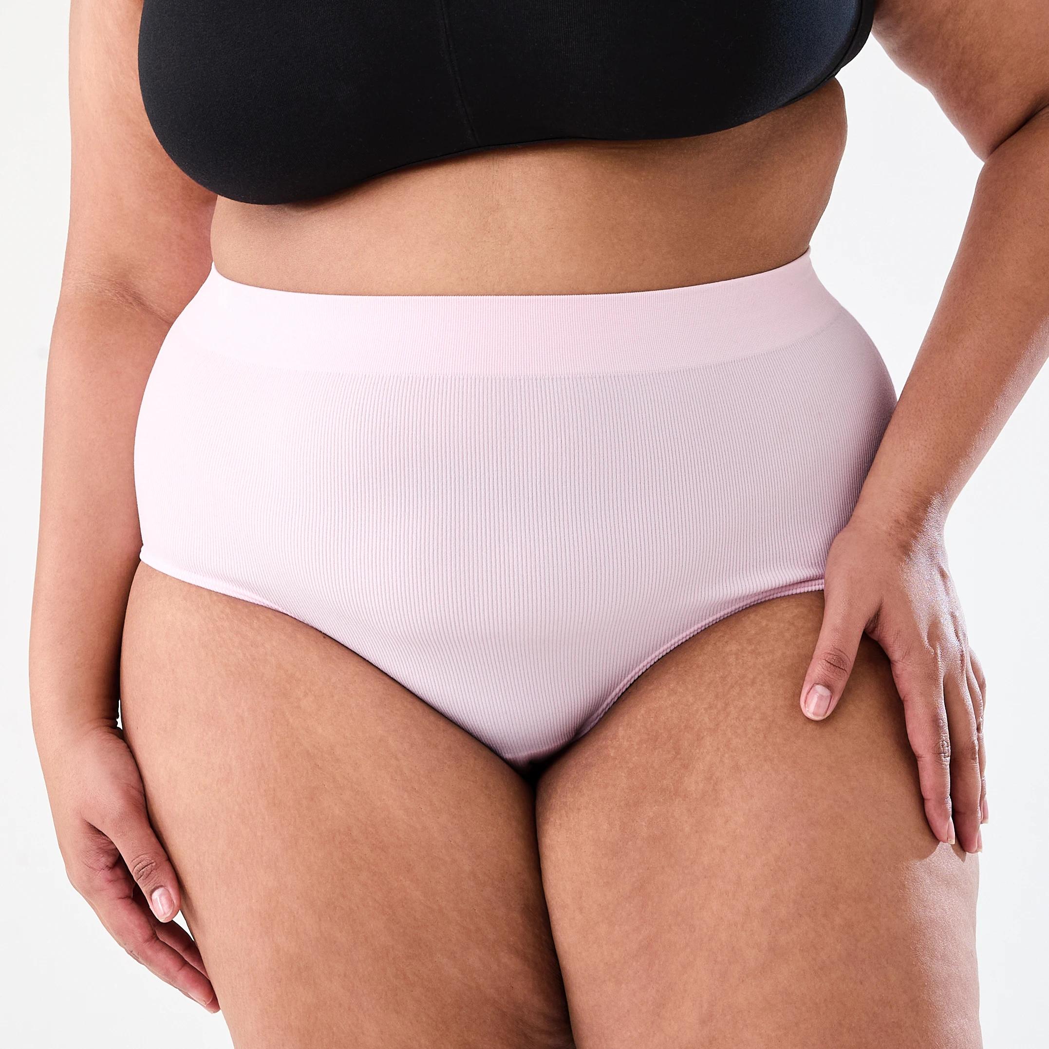 5 3 Pack Curve Rib Seamfree Full Briefs Bu Ba Bg, 5 of 8