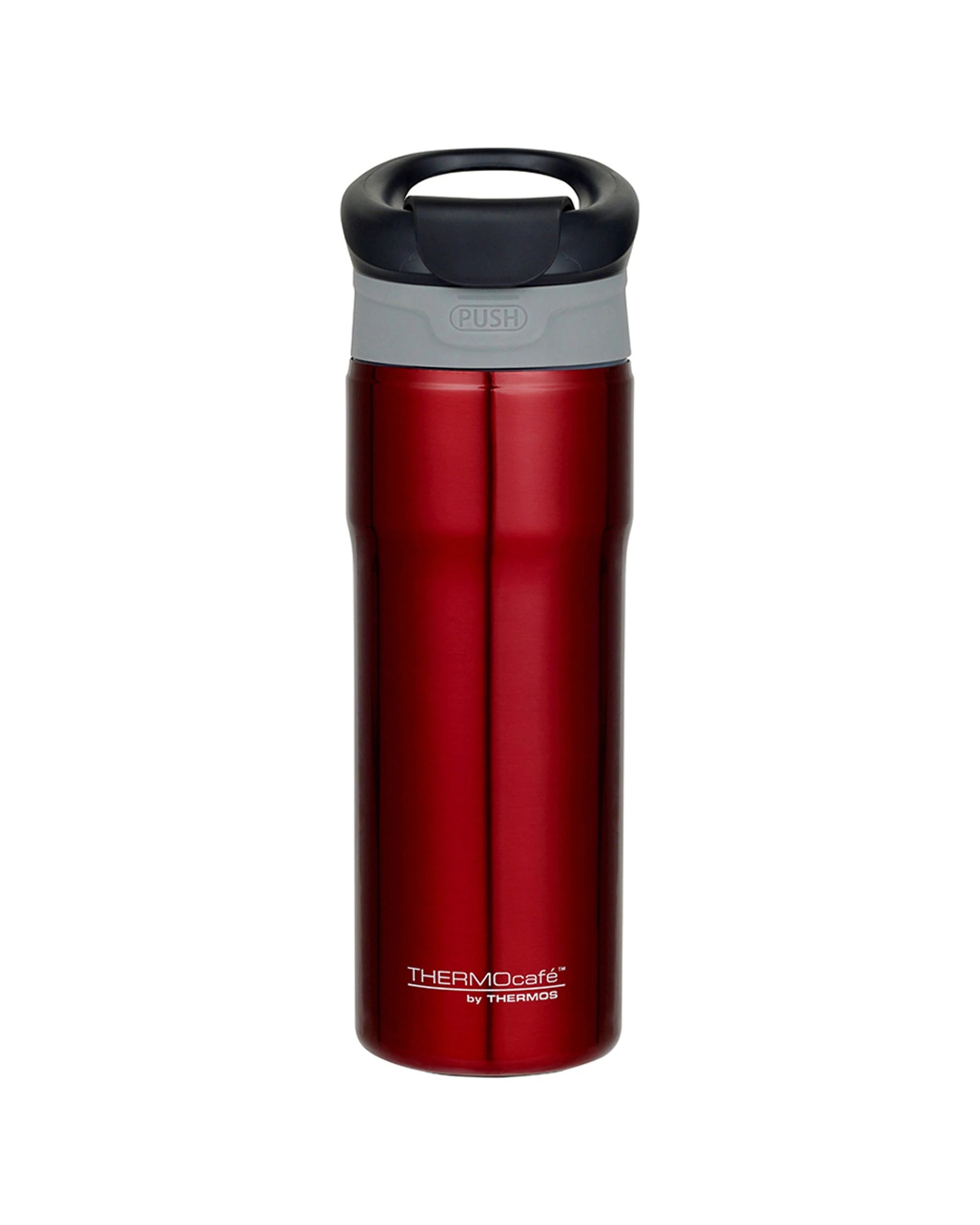 1 Thermocafe Vacuum Insulated Tumbler Portable Travel Mug 450Ml Leakproof - Red, 1 of 1