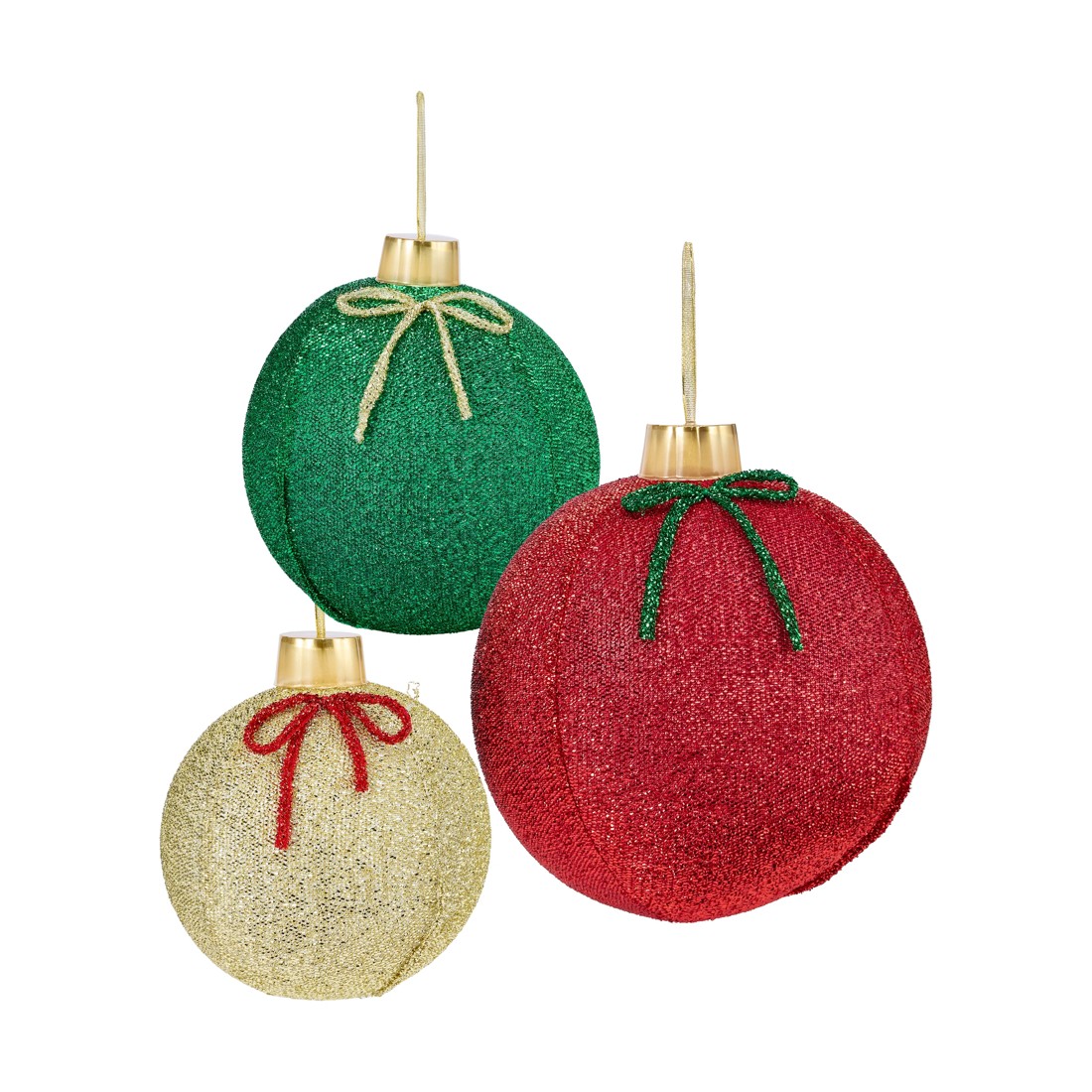 2 3 Pack Inflatable Baubles, 2 of 6